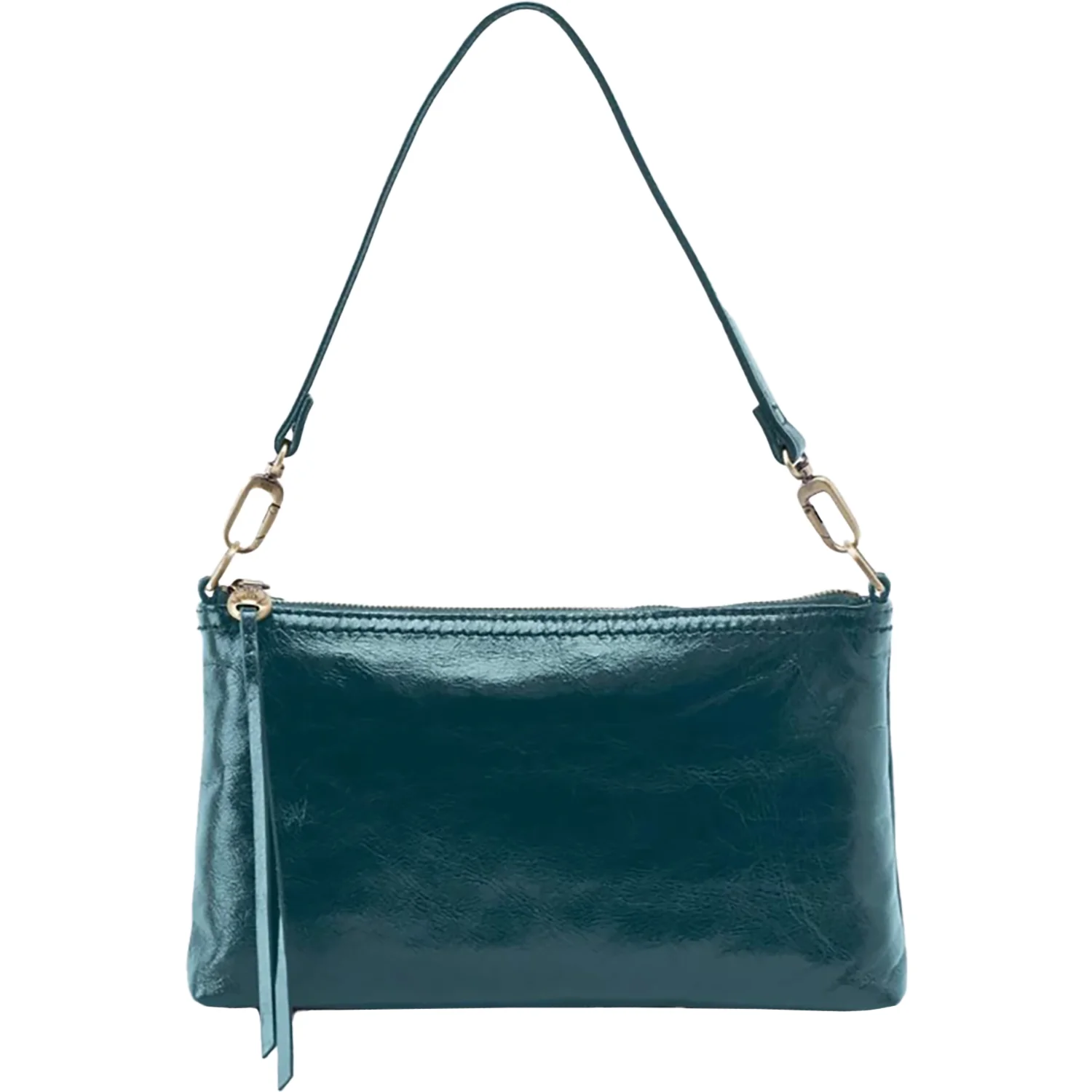Hobo Darcy Crossbody Handbags & Purses Wild Bluegrass Polished Leather - Image 3