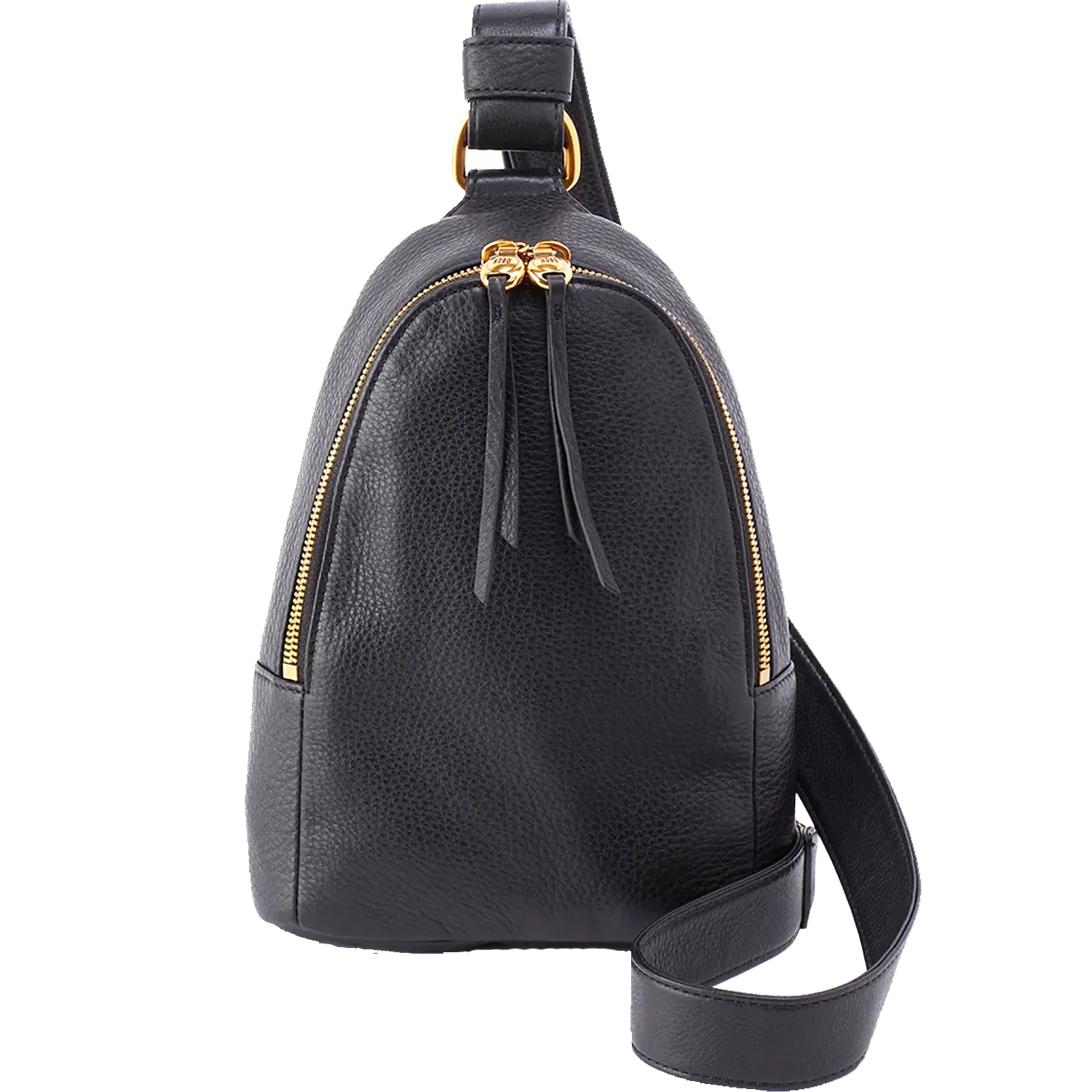 Hobo International Fern Sling Crossbody Bag Black Leather