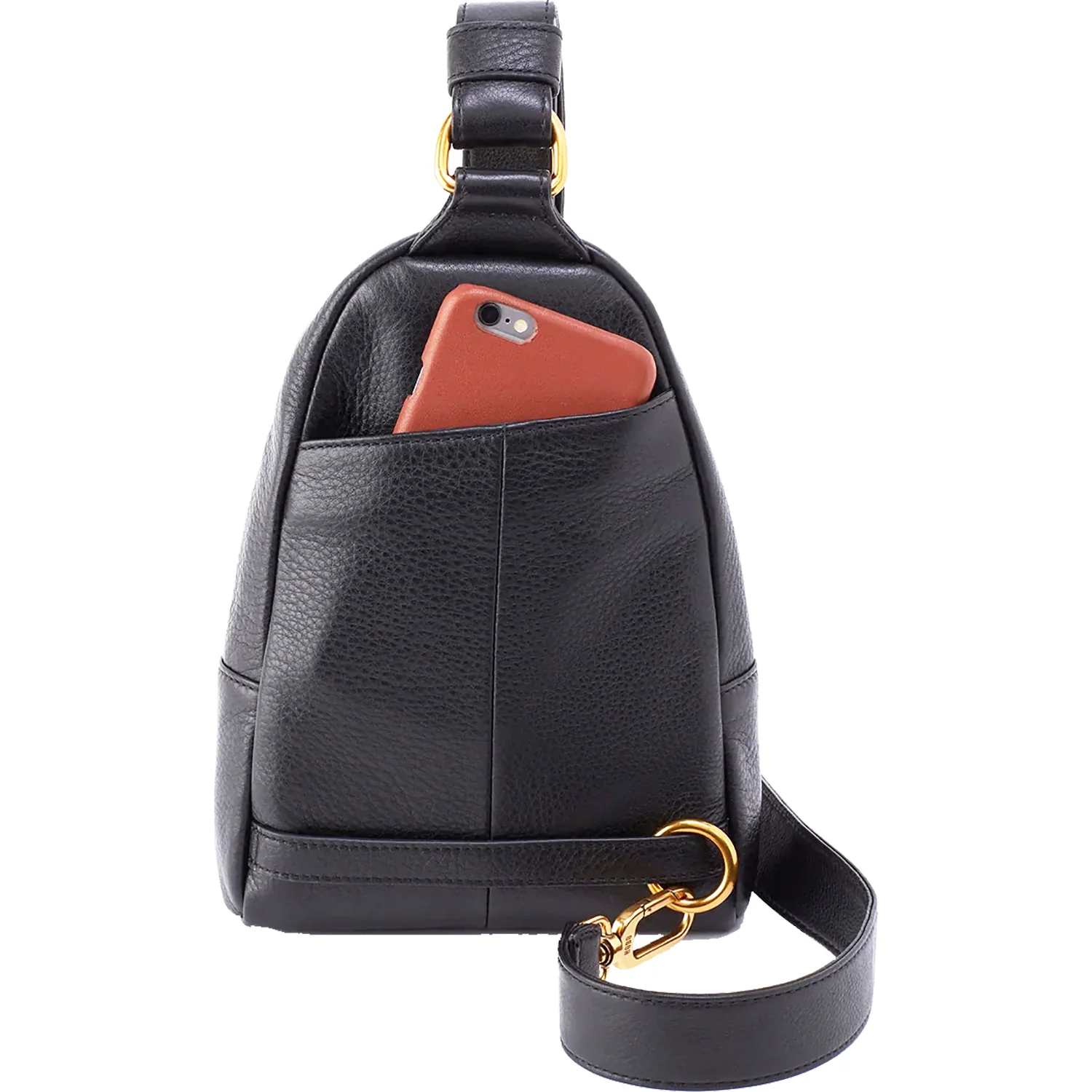 Hobo International Fern Sling Crossbody Bag Black Leather - Image 3