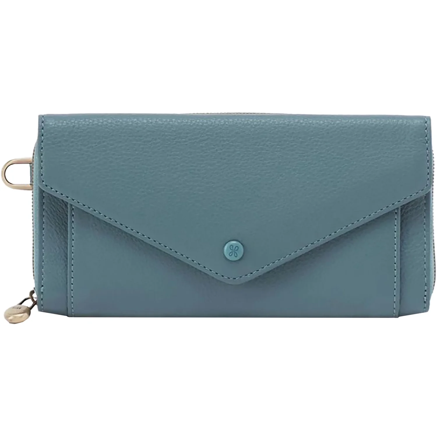 Hobo Goldie Large Wallet Wallet Hobo Agave Leaf Pebbled Leather