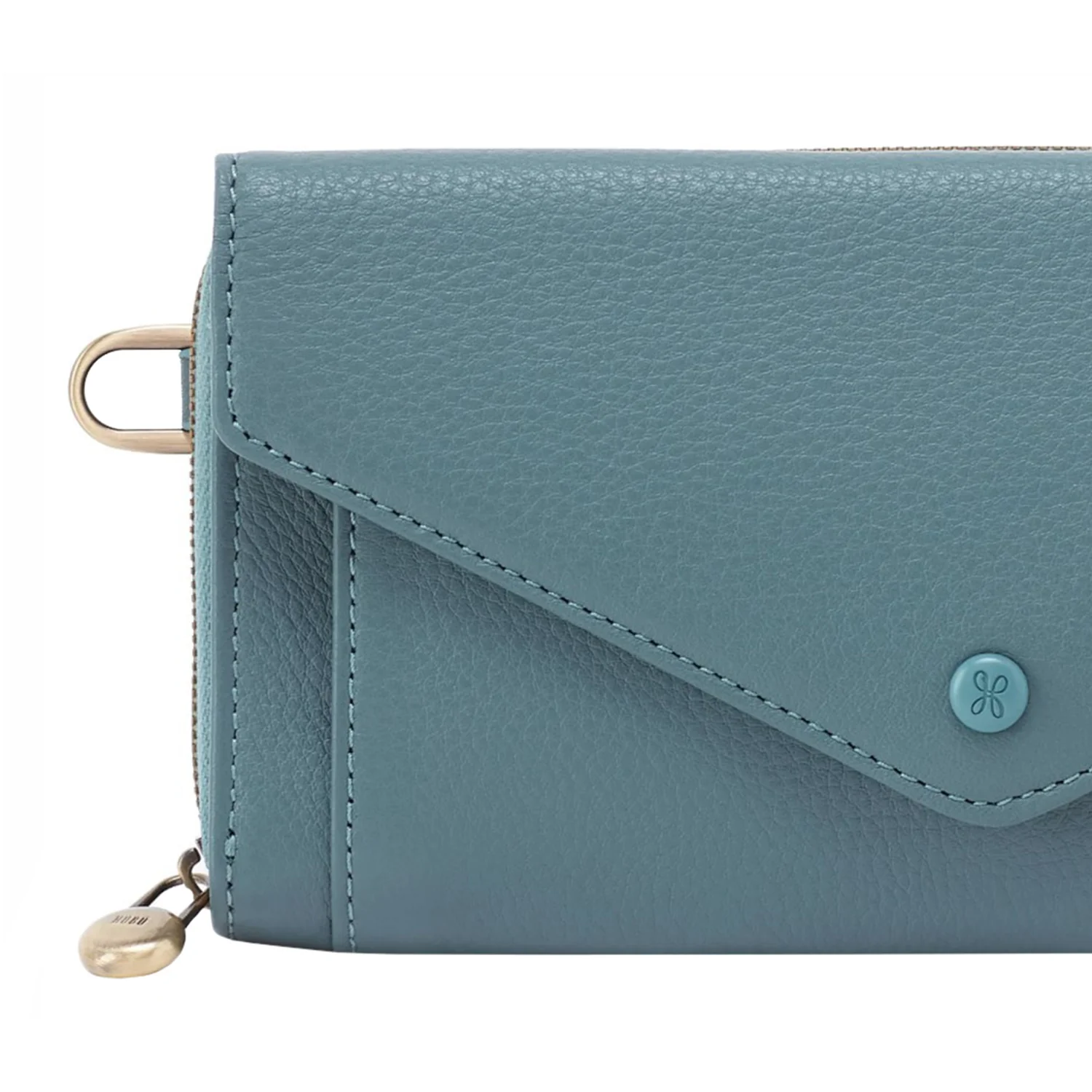 Hobo Goldie Large Wallet Wallet Hobo Agave Leaf Pebbled Leather - Image 4