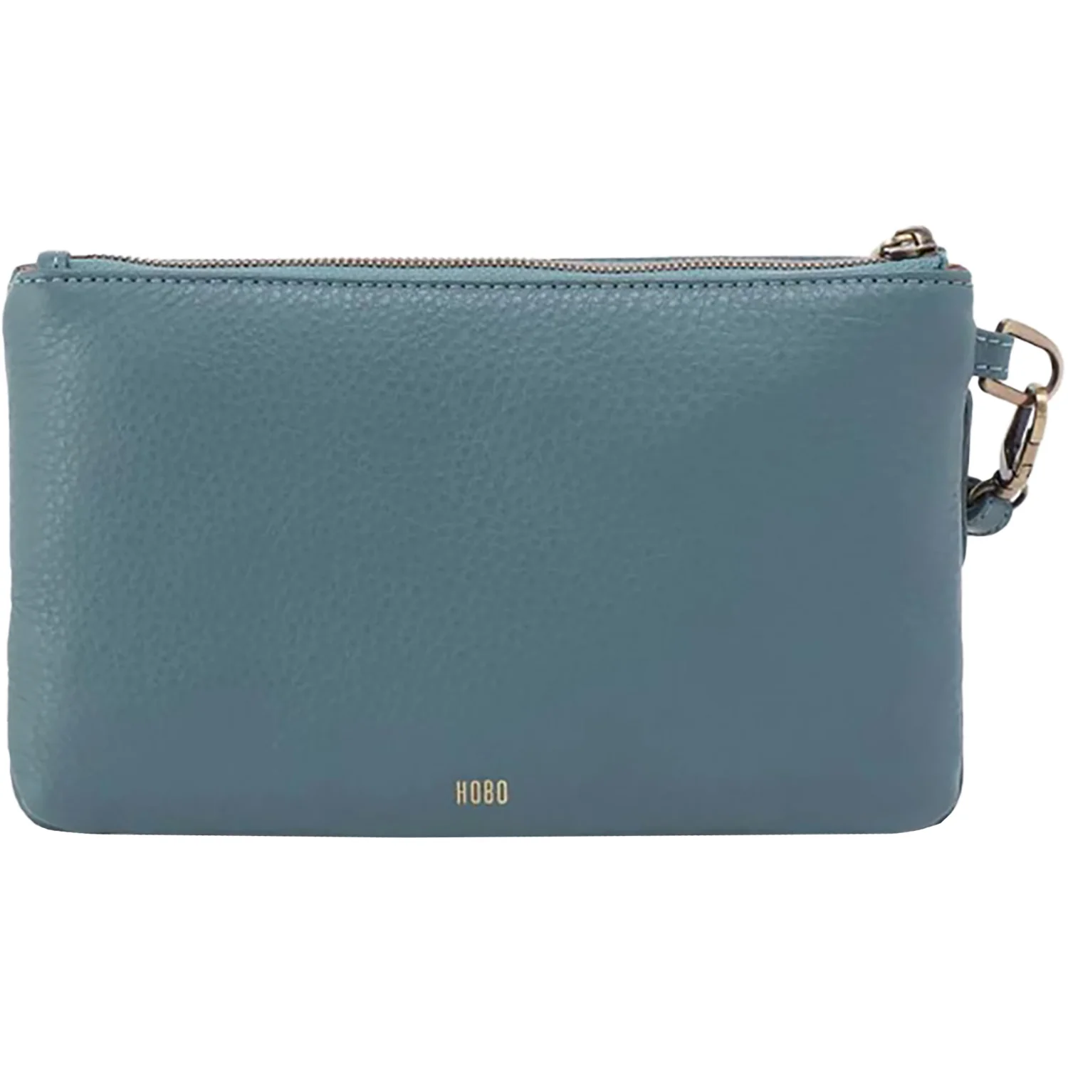 Hobo Goldie Wristlet Handbag Agave Leaf Pebbled Leather - Image 3