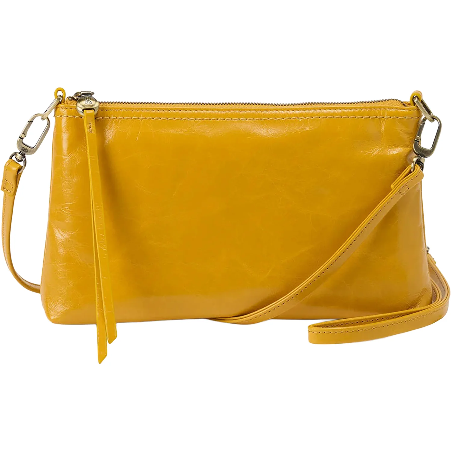 Hobo International Darcy Crossbody Polished Handbag Sun Glow