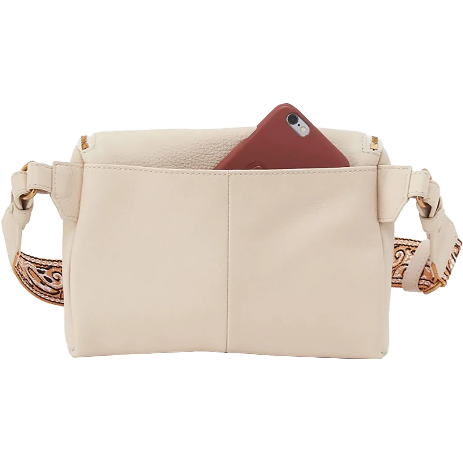 Hobo International Fern Large Belt Bag Handbag Birch with Webbing Strap - Image 3