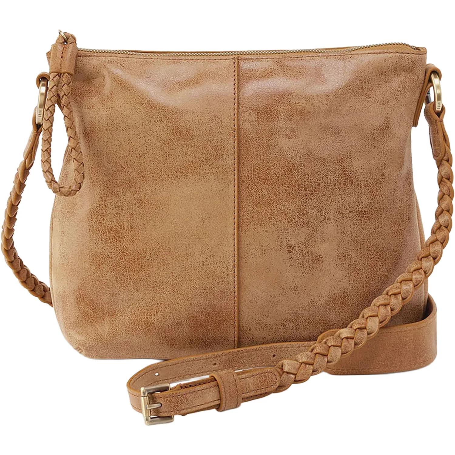Hobo International Lasso Crossbody Handbag Whiskey Buffed Leather