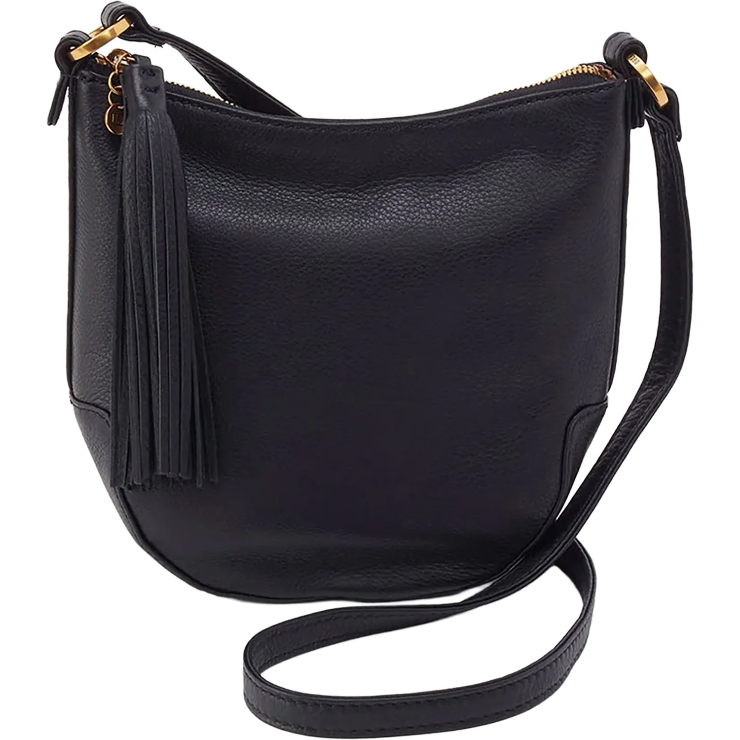 Hobo International Lexi Crossbody Handbag Black Pebbled Leather