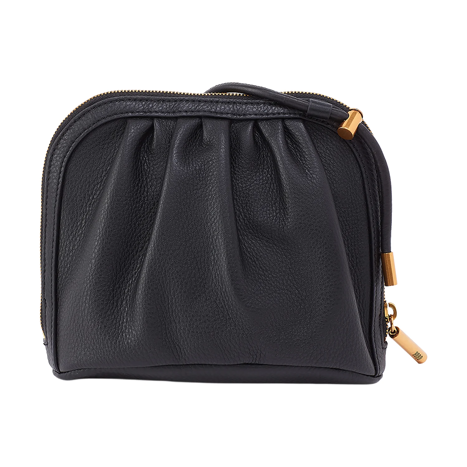 Hobo Isabelle Handbag Black Pebbled Leather - Image 3