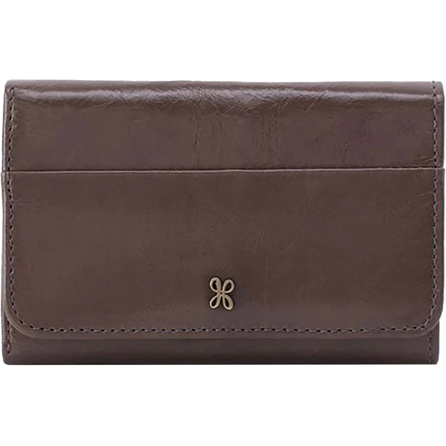 Hobo Jill Trifold Wallet Wallet Hearthstone Polished Leather