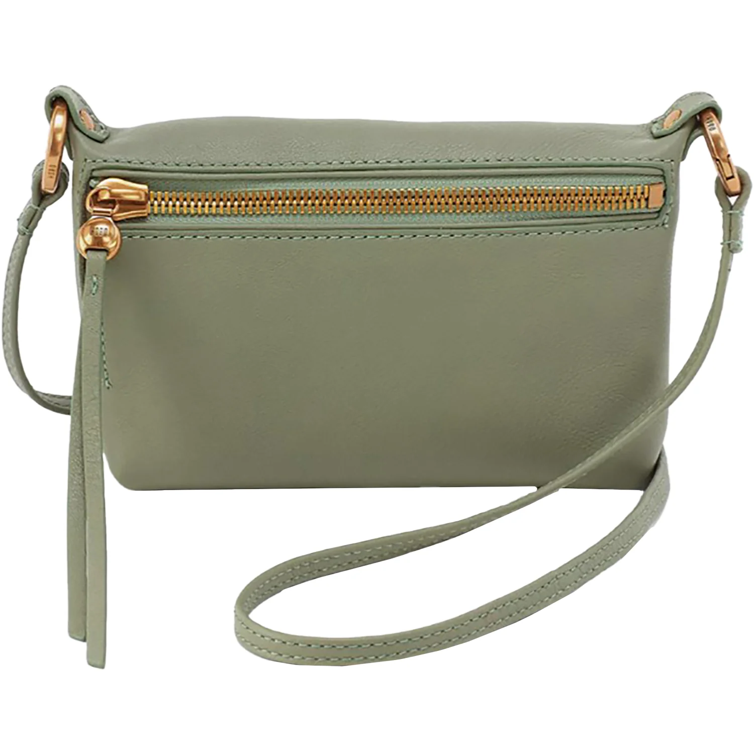 Hobo International Run About Crossbody Handbag Watercress Pebbled Leather