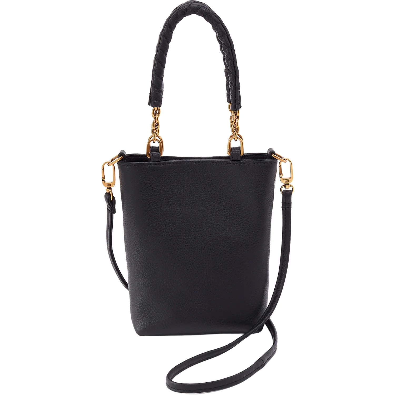 Hobo Tennessee Mini Bag Handbag Black Pebbled Leather