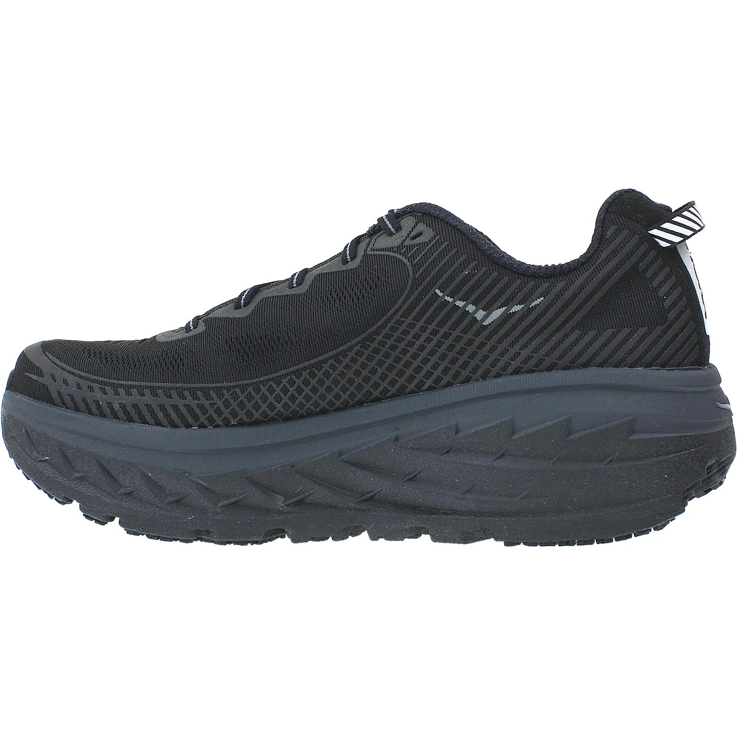 Hoka Bondi 5 (Neutral Support) Men's Neutral Support Shoes Black/Anthracite Mesh - Image 3