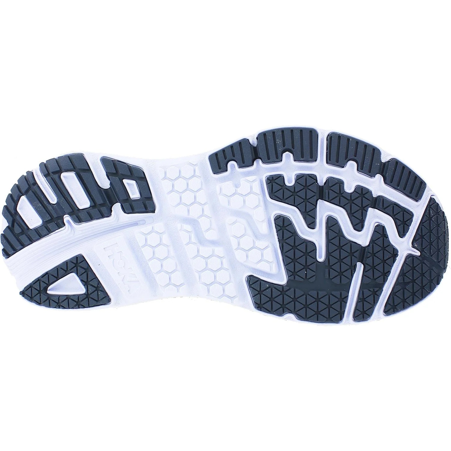 Hoka Bondi 5 (Neutral Support) Men's Running Shoes Cool Grey/Midnight Navy Mesh - Image 4