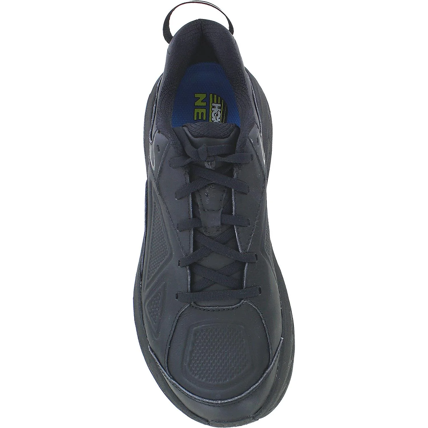 Hoka Bondi Men's Walking Shoes Black Leather - Image 2