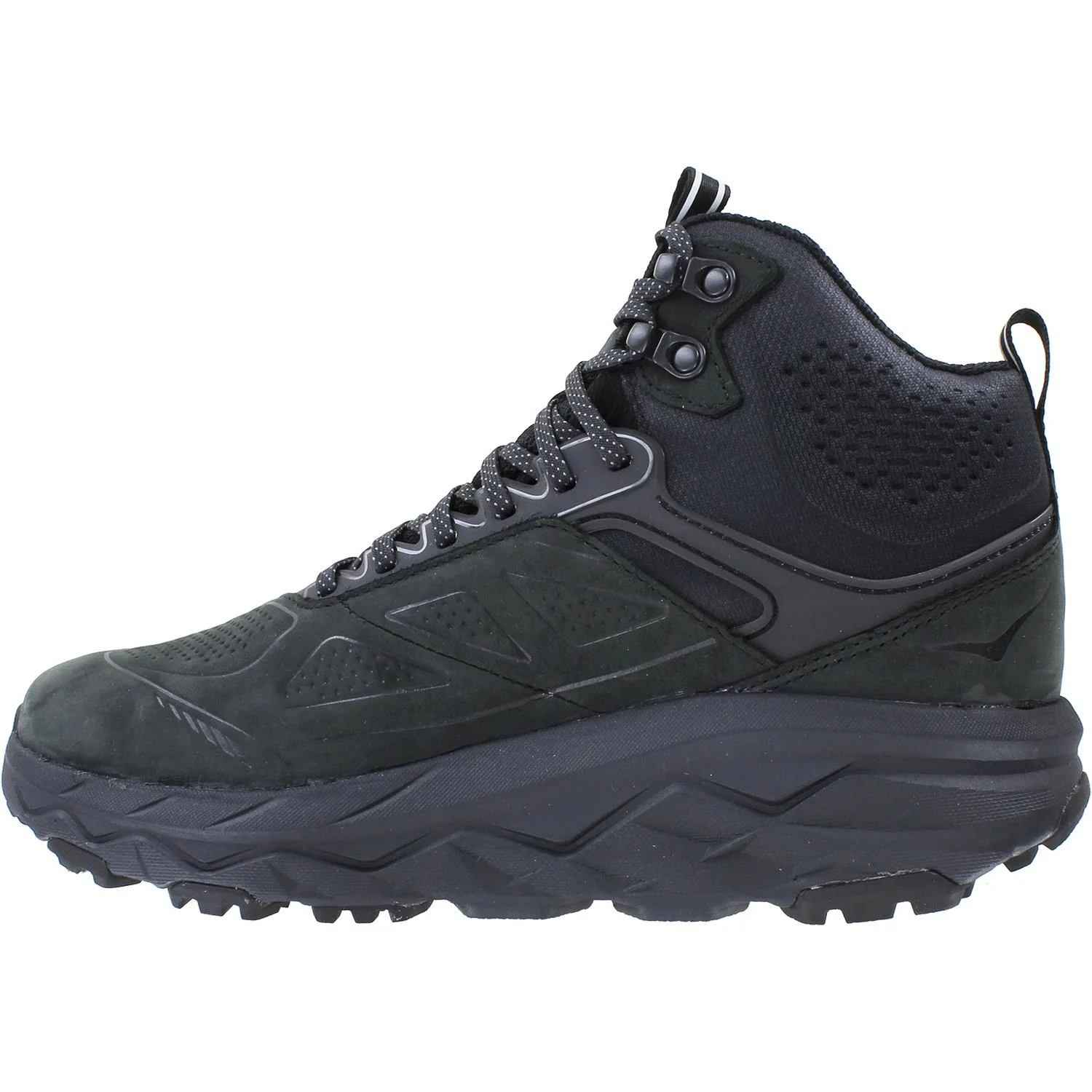 Hoka Challenger Mid GTX Men's Hiking Boots Black Nubuck - Image 3