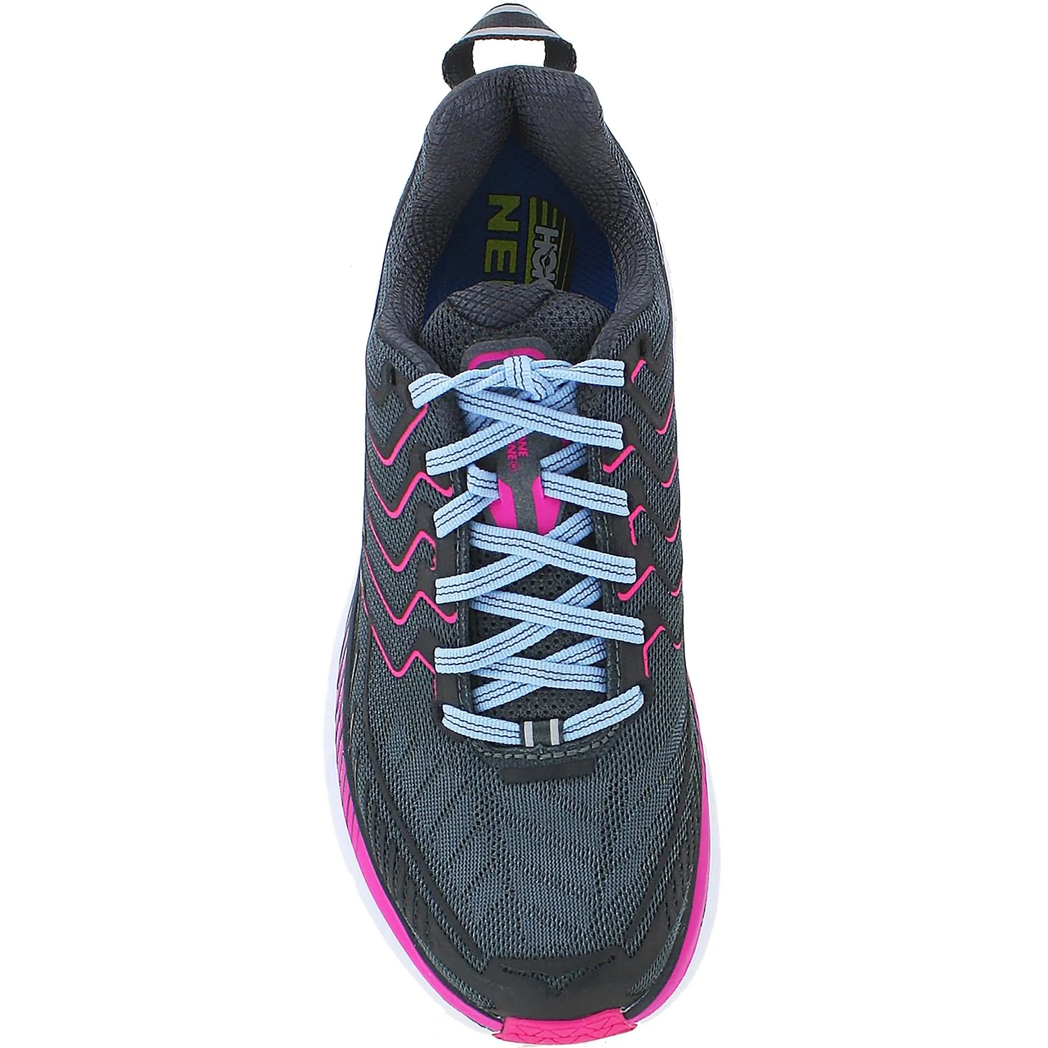 Hoka Clifton 4 Women's Running Shoes Rock/Asphalt Mesh - Image 2