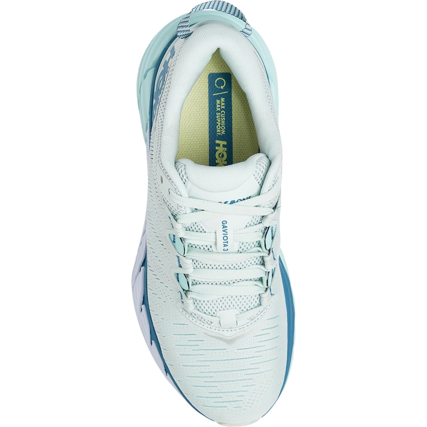 Hoka Gaviota 3 Women's Morning Mist/Blue Tint Mesh - Image 2
