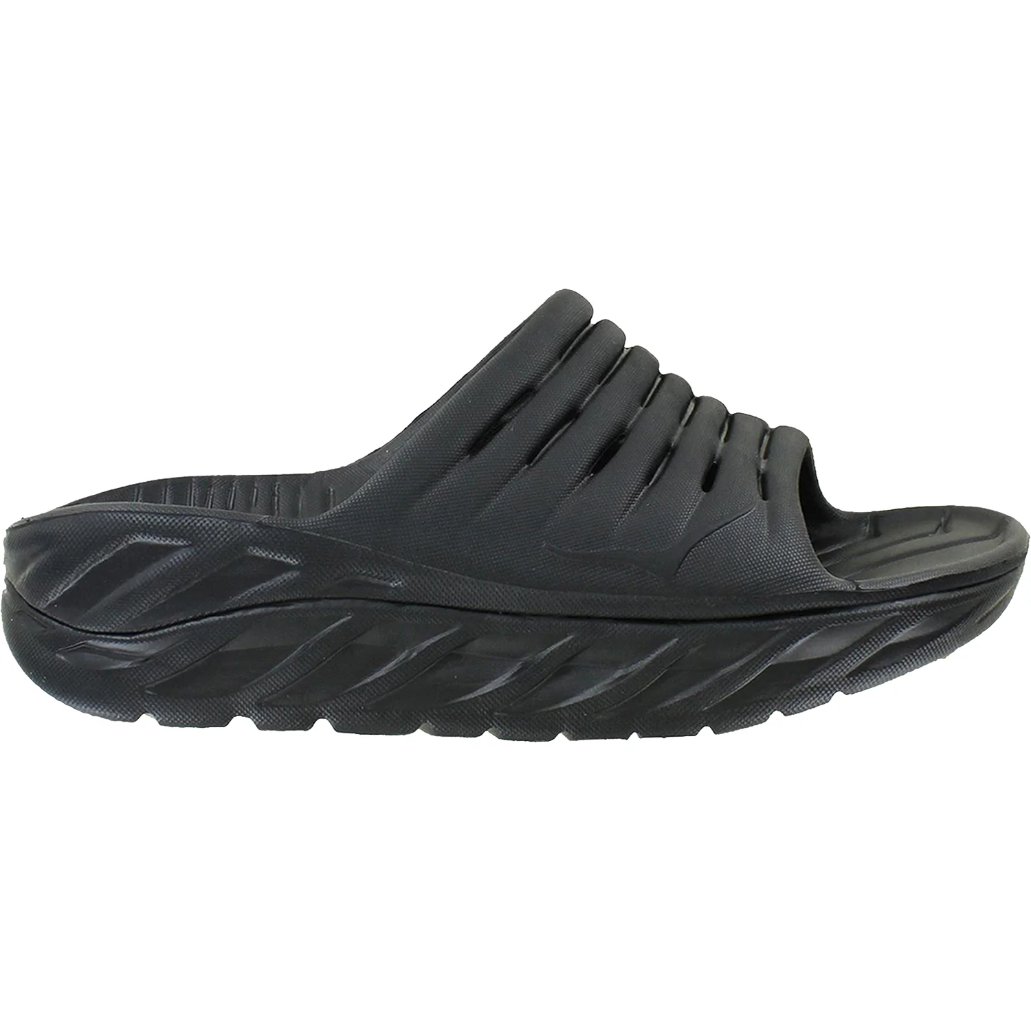 Hoka Ora Recovery Slide Women's Slide Sandals Black/Black EVA