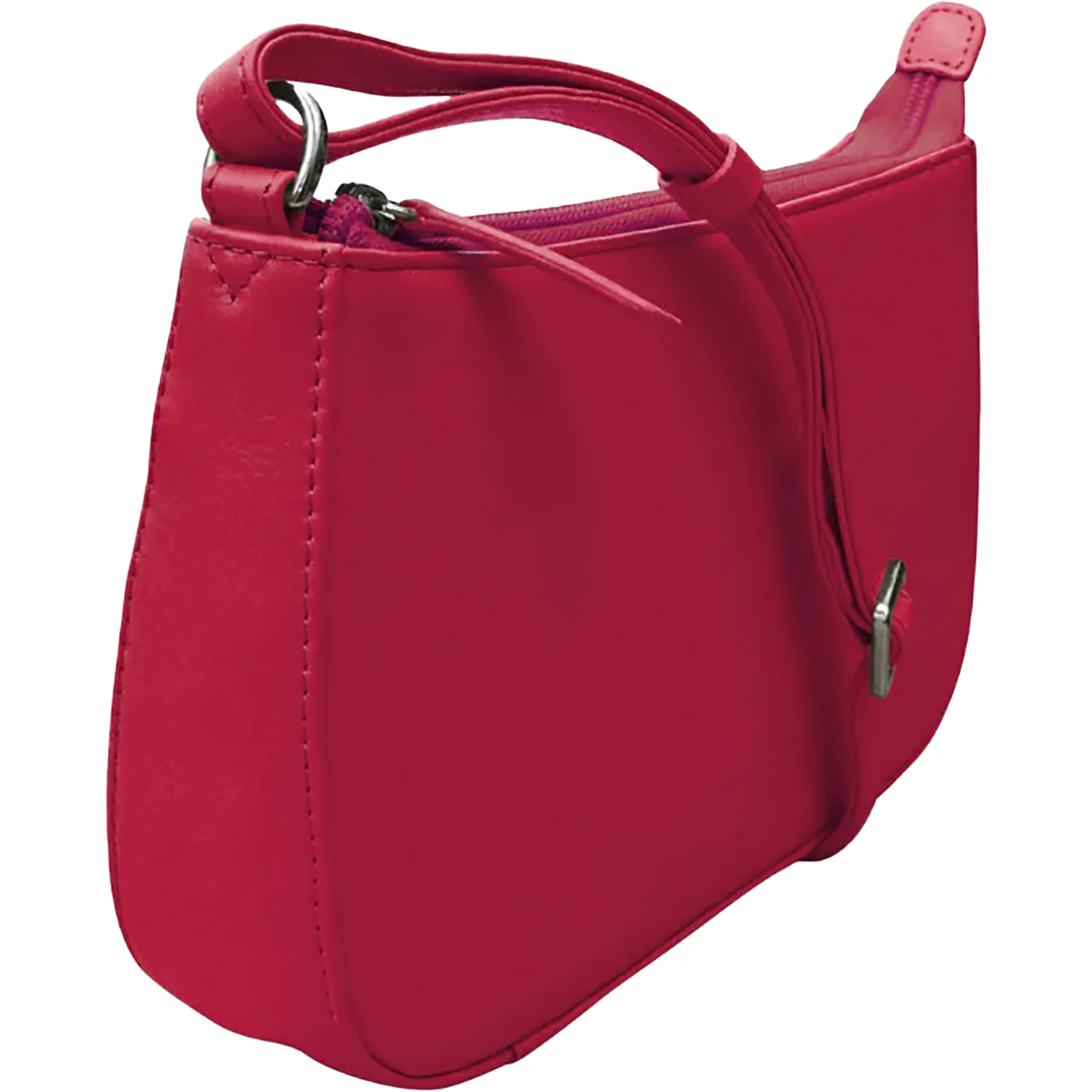Ili New York Classic Crossbody Handbag Indian Pink - Image 4