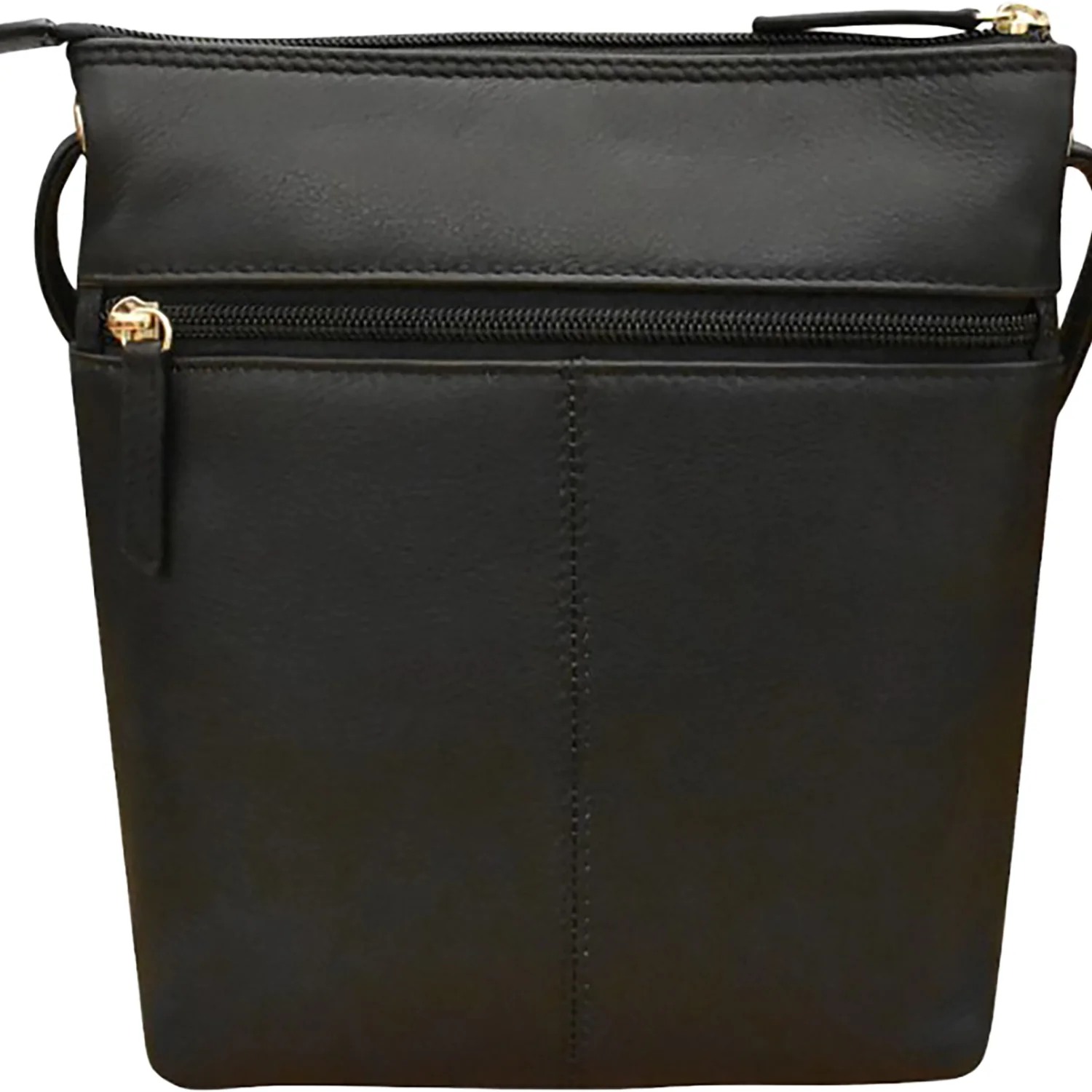 ili New York Hair Calf Midi Sac Black/Leopard - Image 2