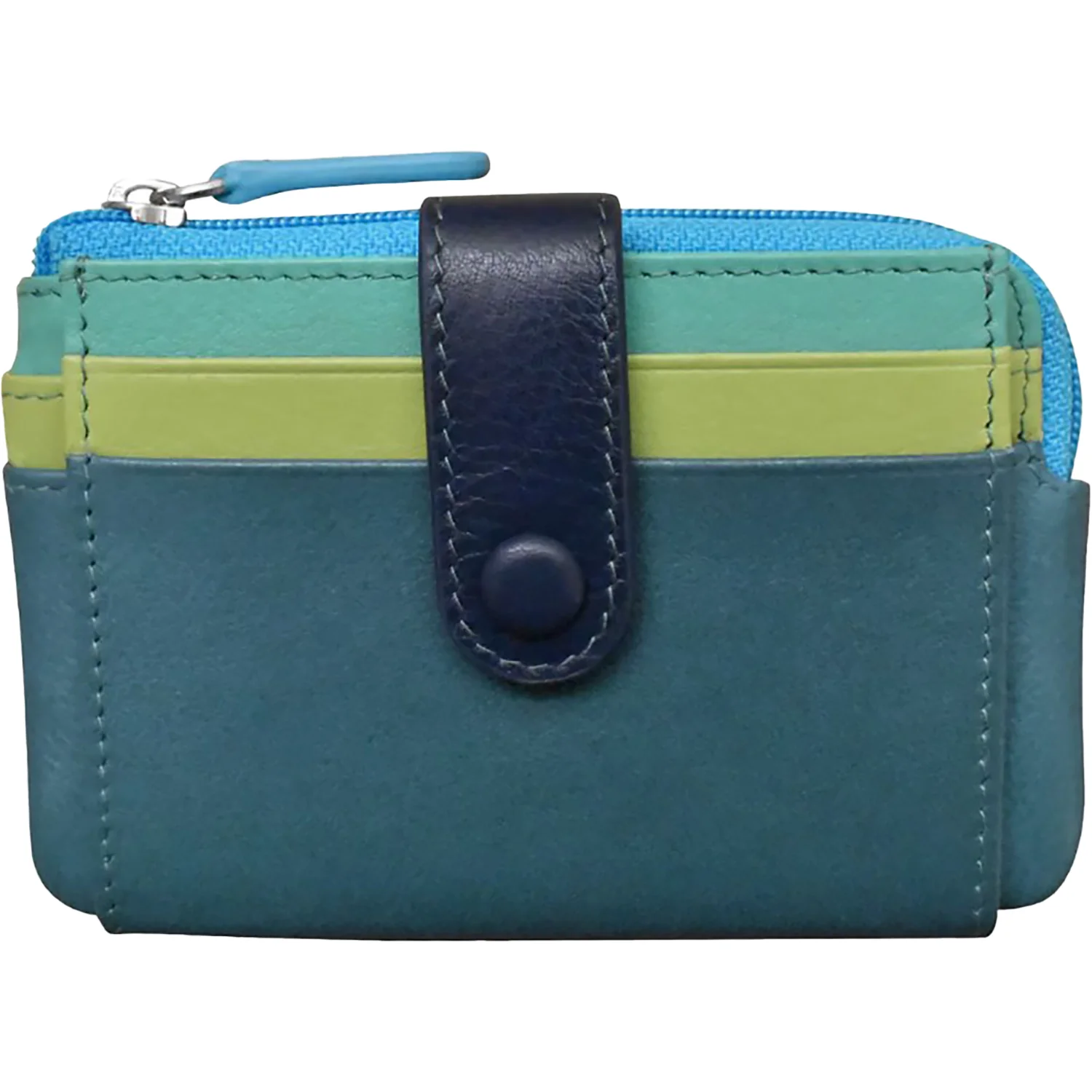 ili New York Small Card Holder Purse Handbag Serenity Multi