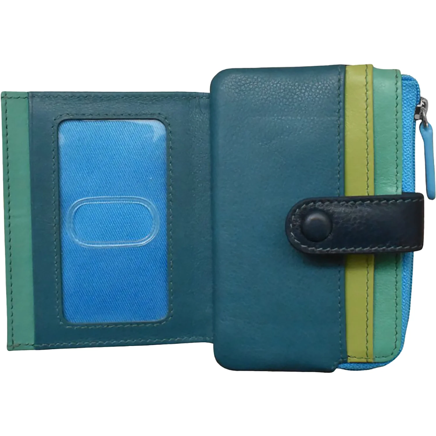 ili New York Small Card Holder Purse Handbag Serenity Multi - Image 2