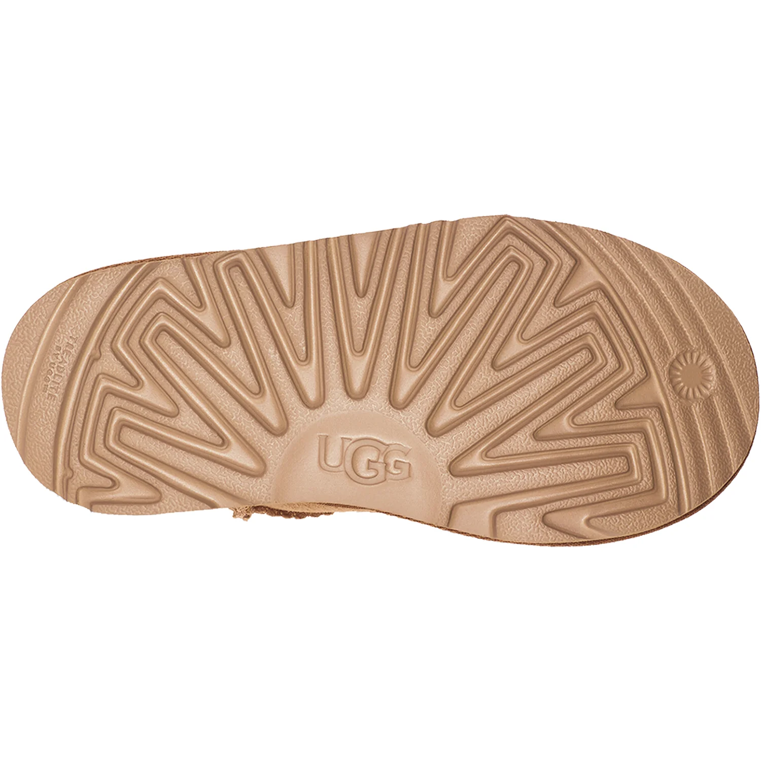 UGG Classic Ultra Mini Kids' Boots Chestnut Sheepskin - Image 4
