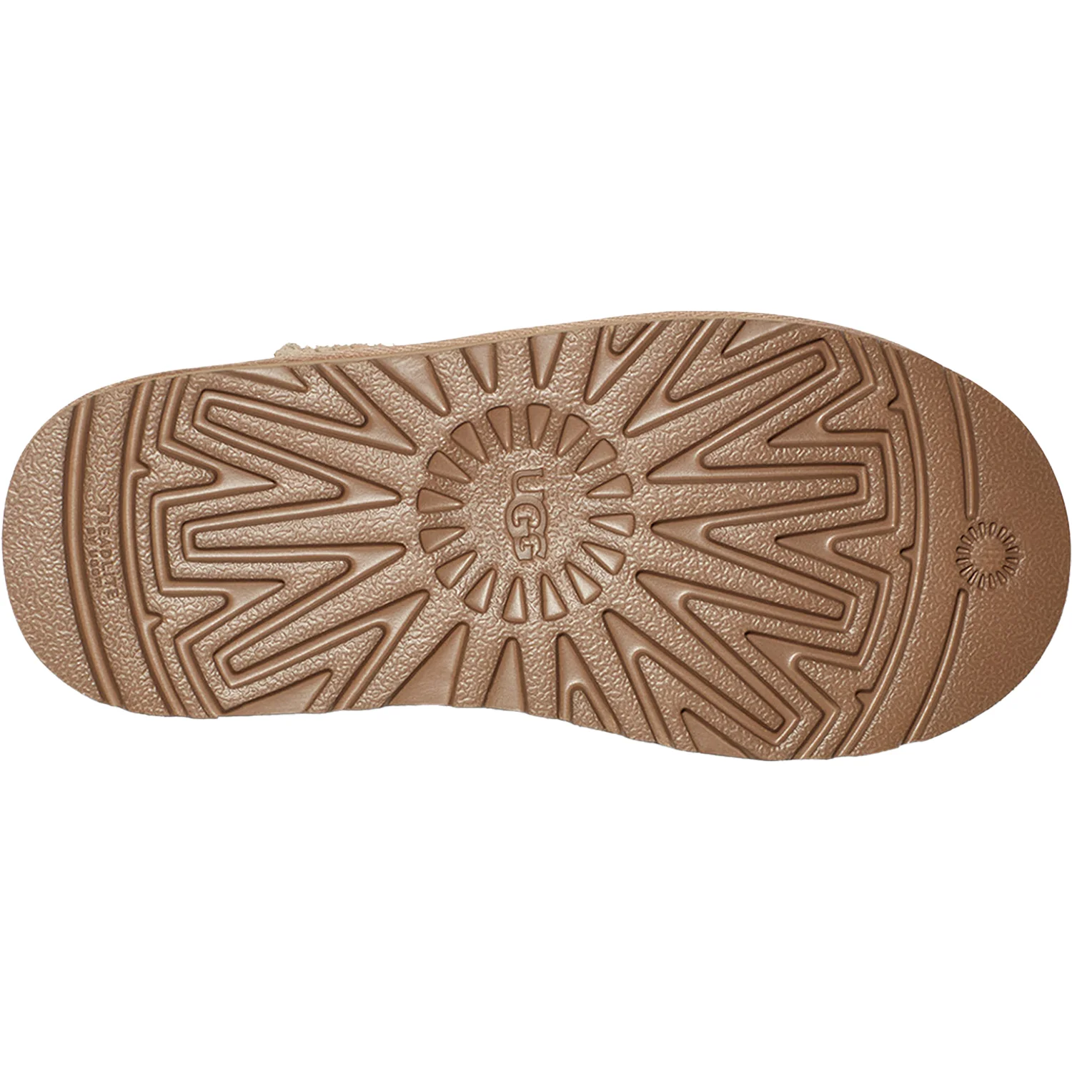 UGG Classic Ultra Mini Platform Kids' Boots Sand Sheepskin - Image 4