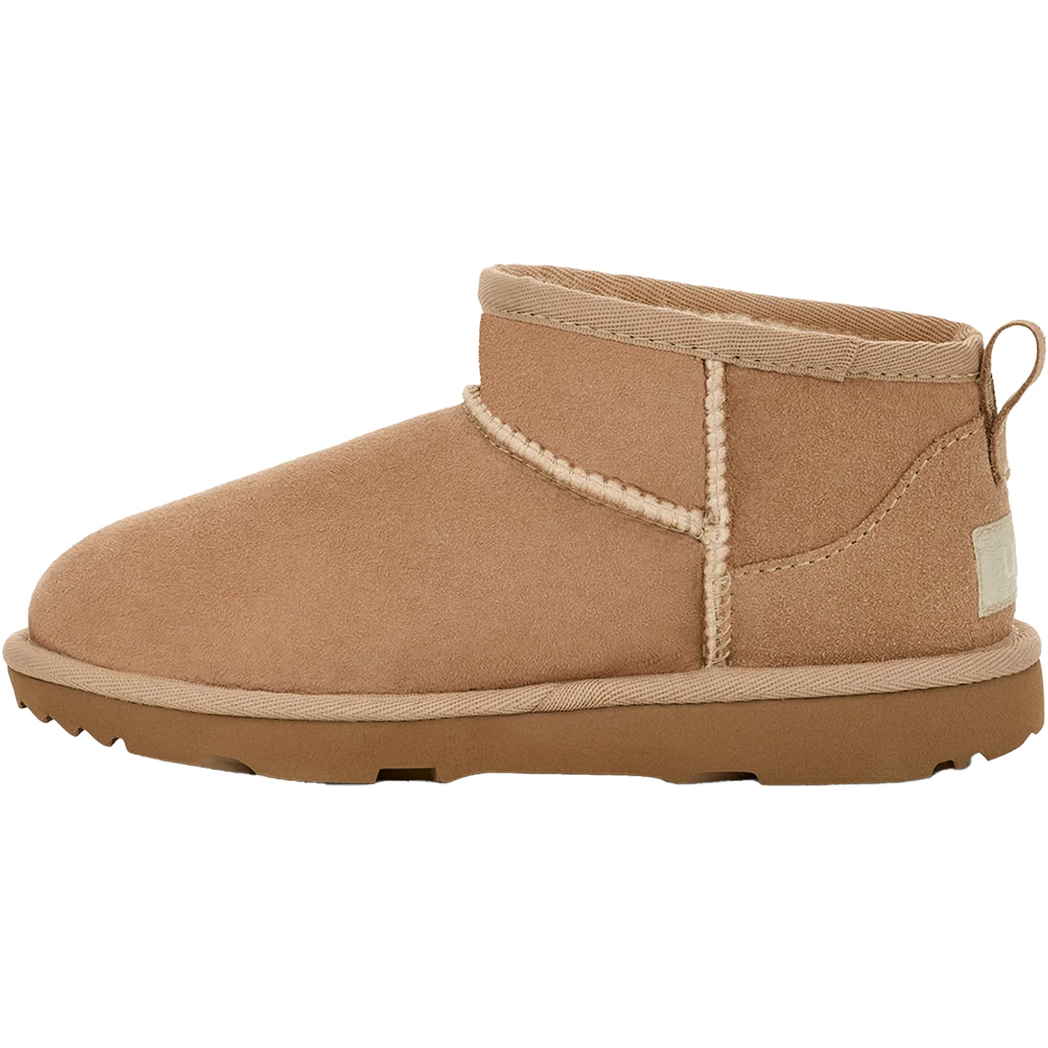UGG Classic Ultra Mini Kids' Boots Sand Sheepskin - Image 3