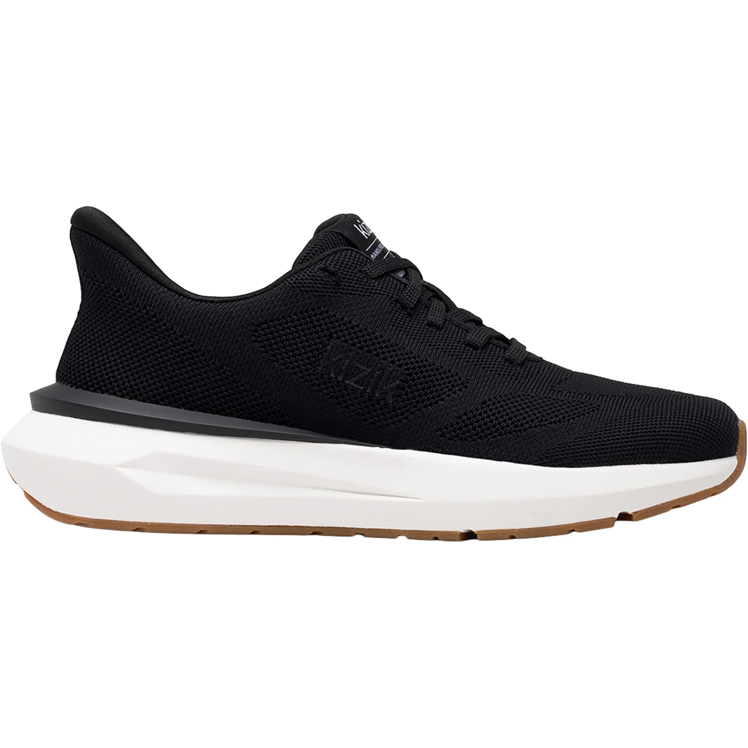Kizik Athens 2 Knit Women's Athletic Shoes Black/Bright White