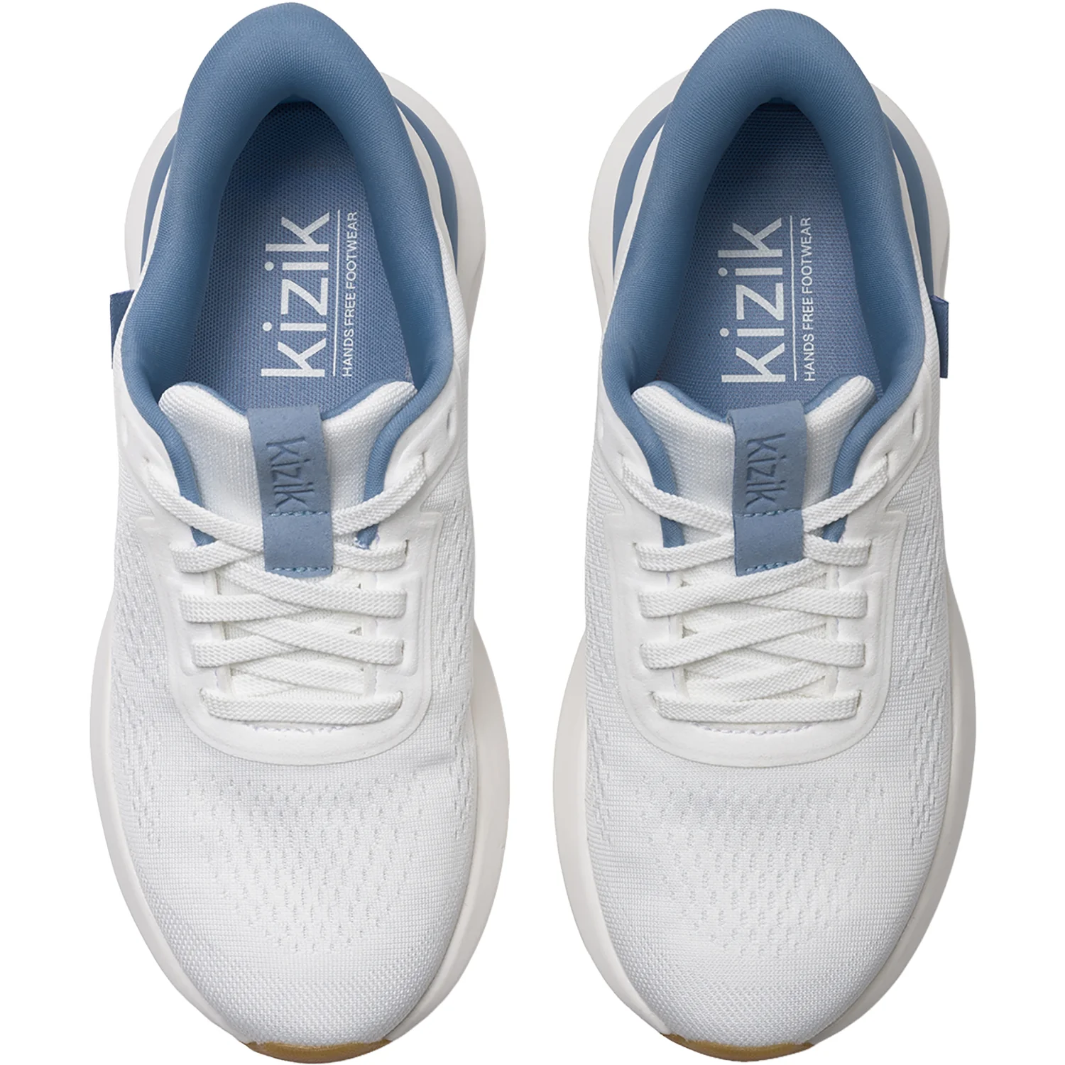 Kizik Athens 2 Women's Athletic Shoes White/Soft Chambray - Image 2