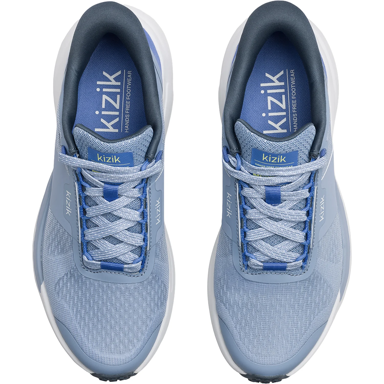 Kizik Freedom Run Women's Athletic Shoes Soft Chambray/Ultramarine - Image 2