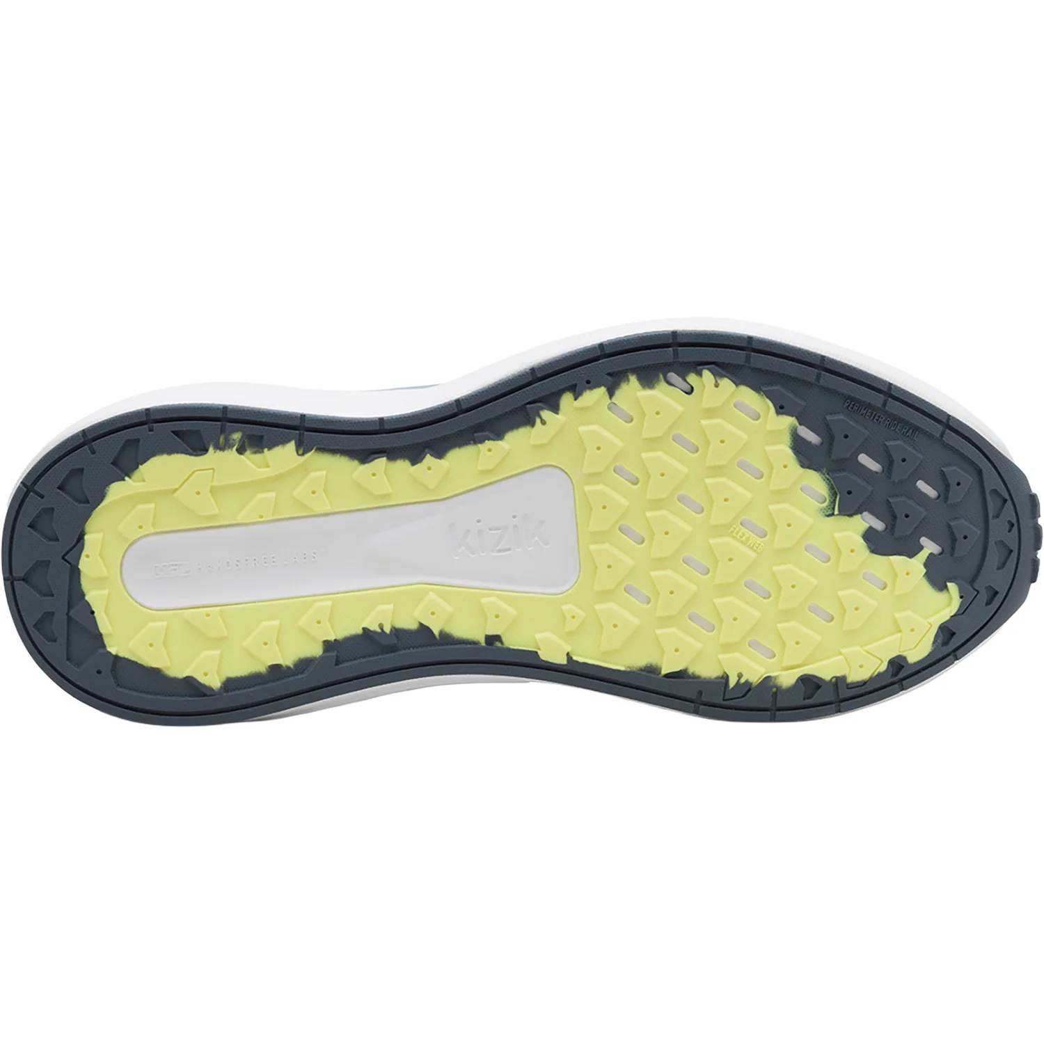 Kizik Freedom Run Women's Athletic Shoes Soft Chambray/Ultramarine - Image 4
