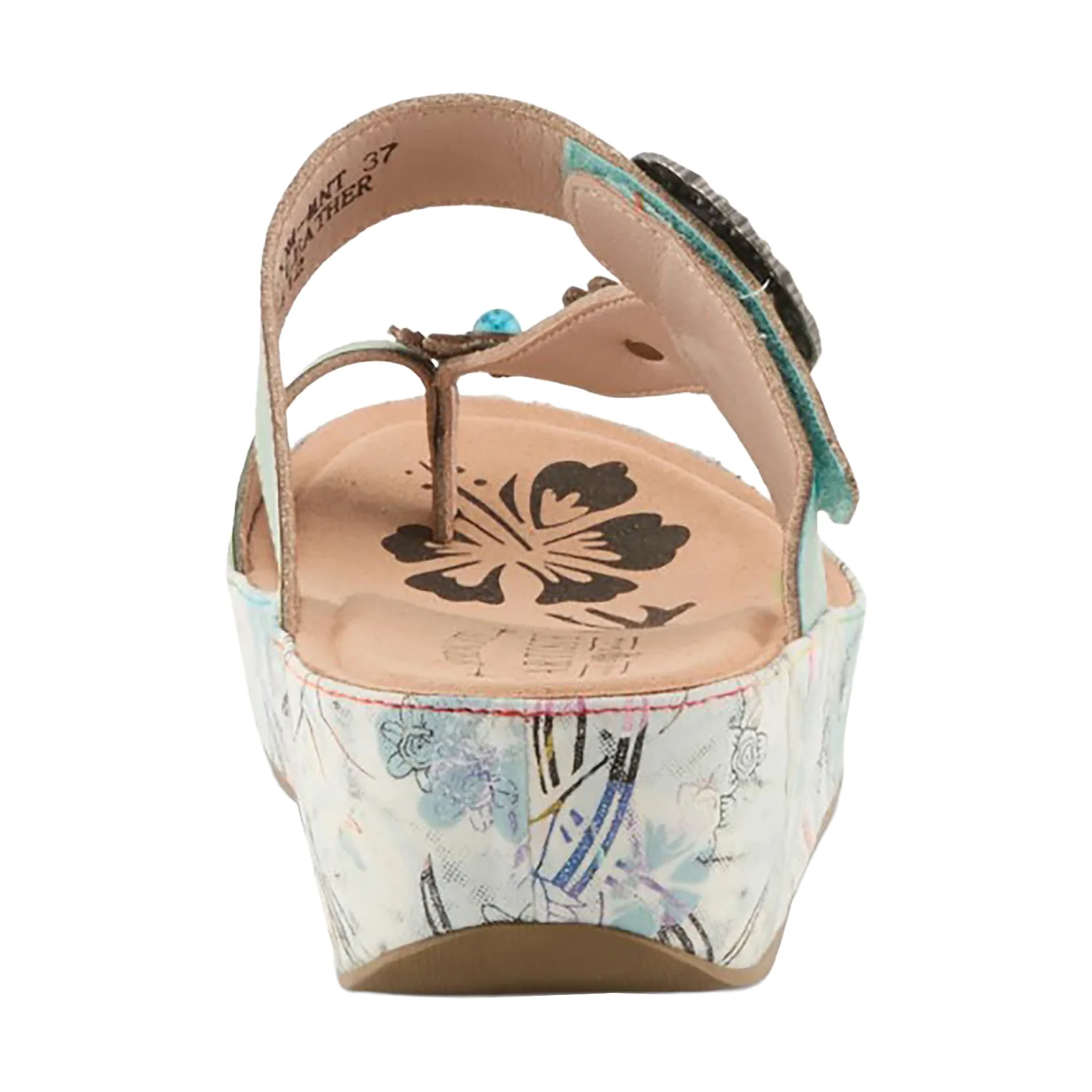 L'Artiste by Spring Step Blissbloom Women's Sandals Mint Green - Image 6