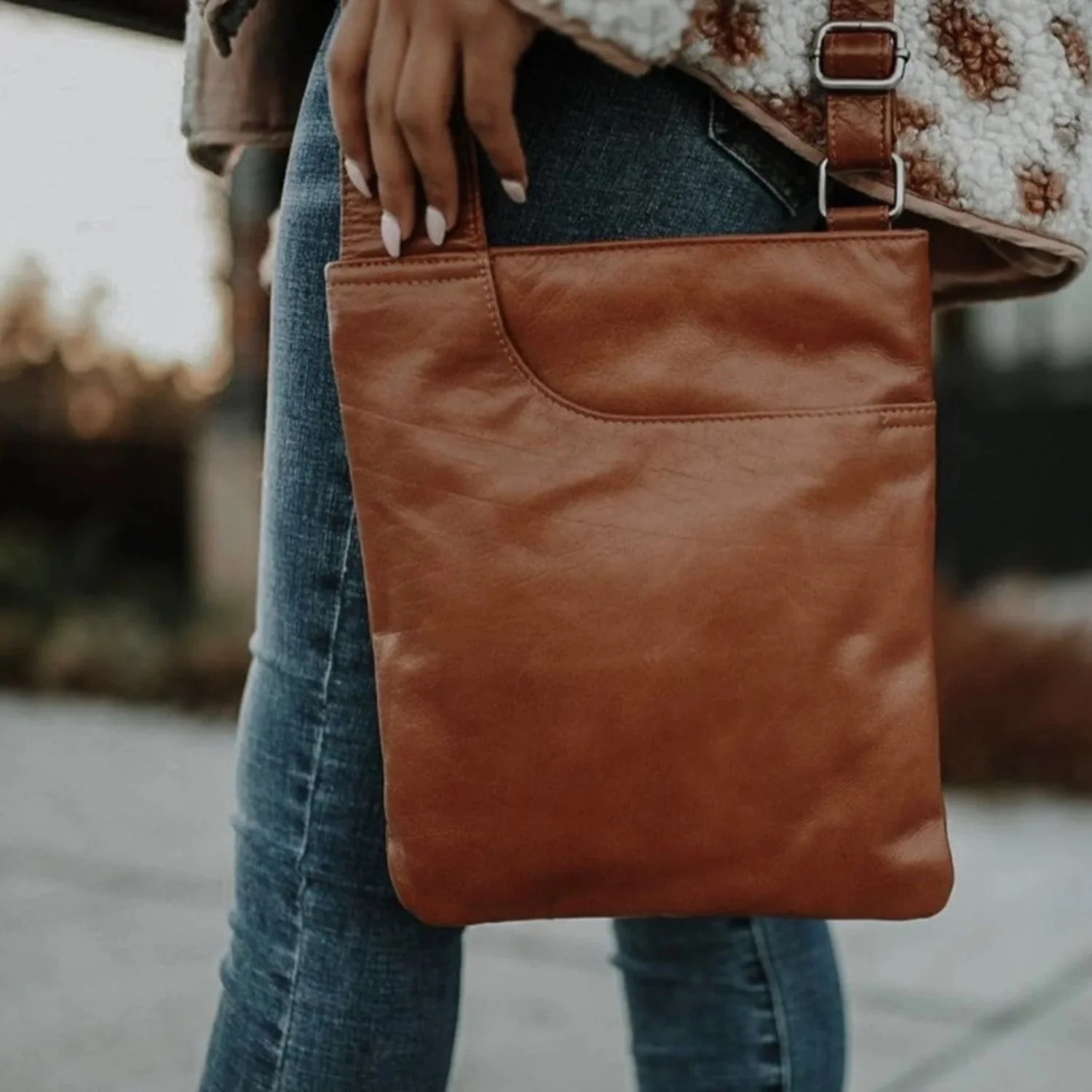 Latico Athena Handbag Denim - Image 2