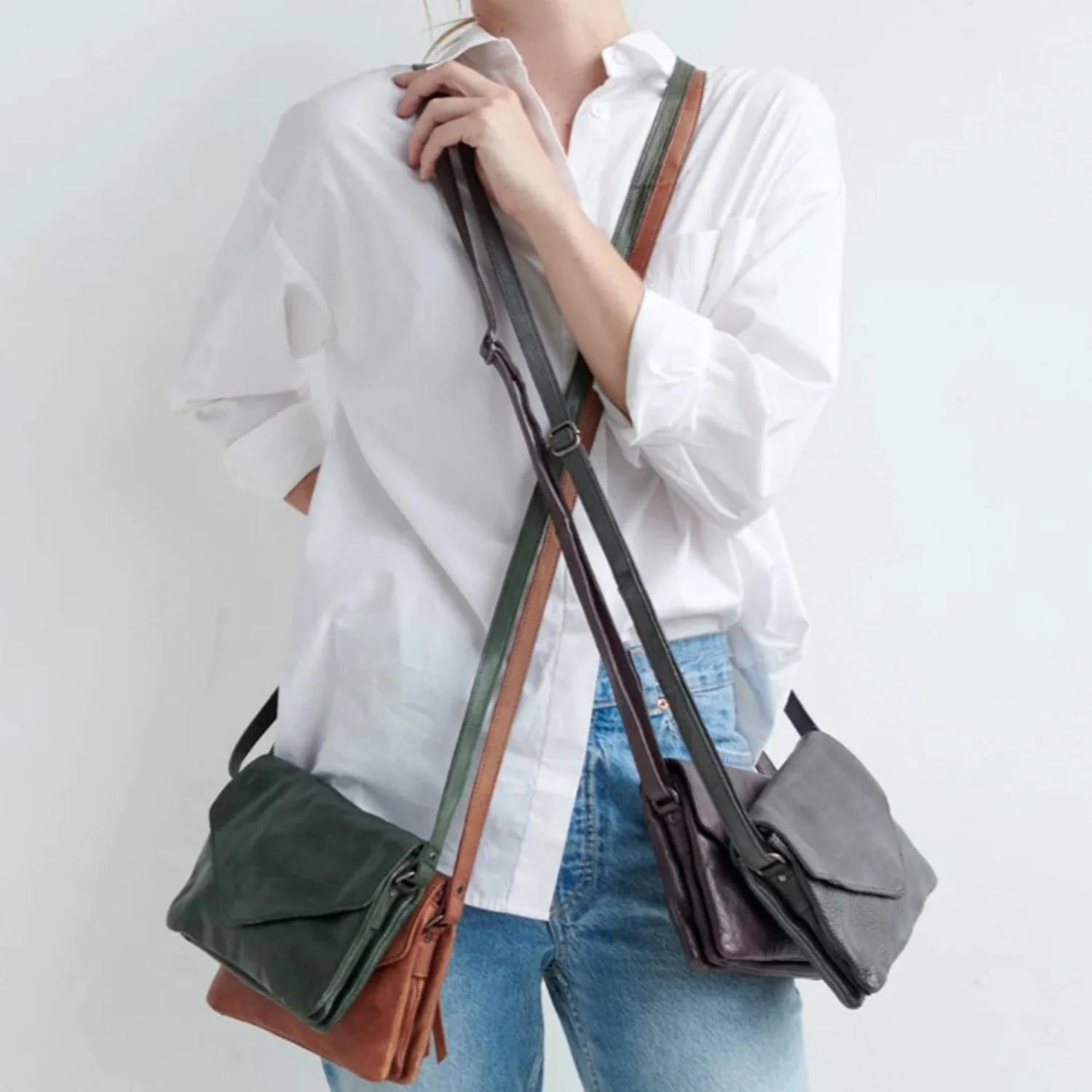 Latico Harbor Crossbody Handbag Denim - Image 5