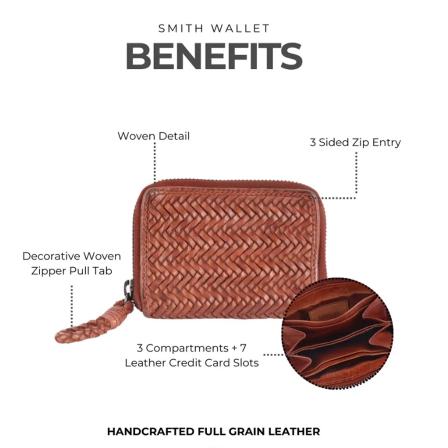 Latico Smith Woven Handbag Turquoise - Image 3
