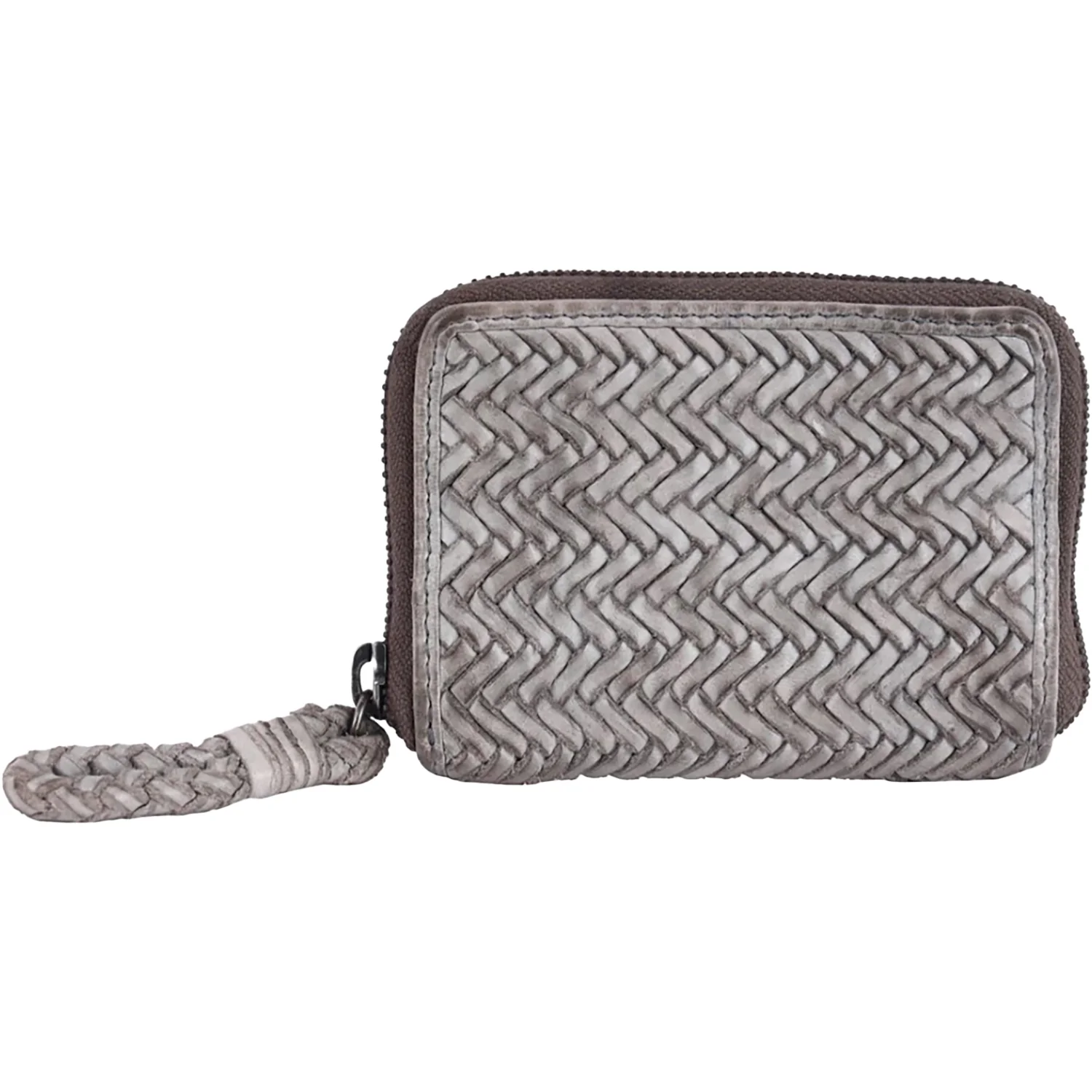 Latico Smith Woven  Wallet Grey