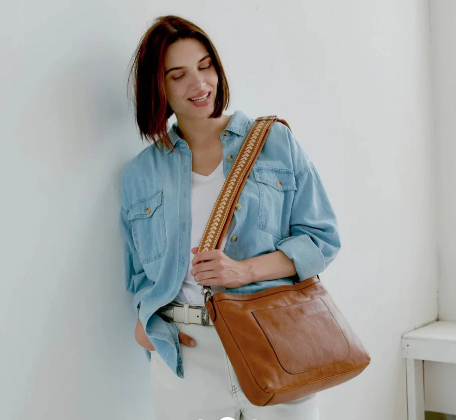 Latico Vista Crossbody Handbag Cognac - Image 4