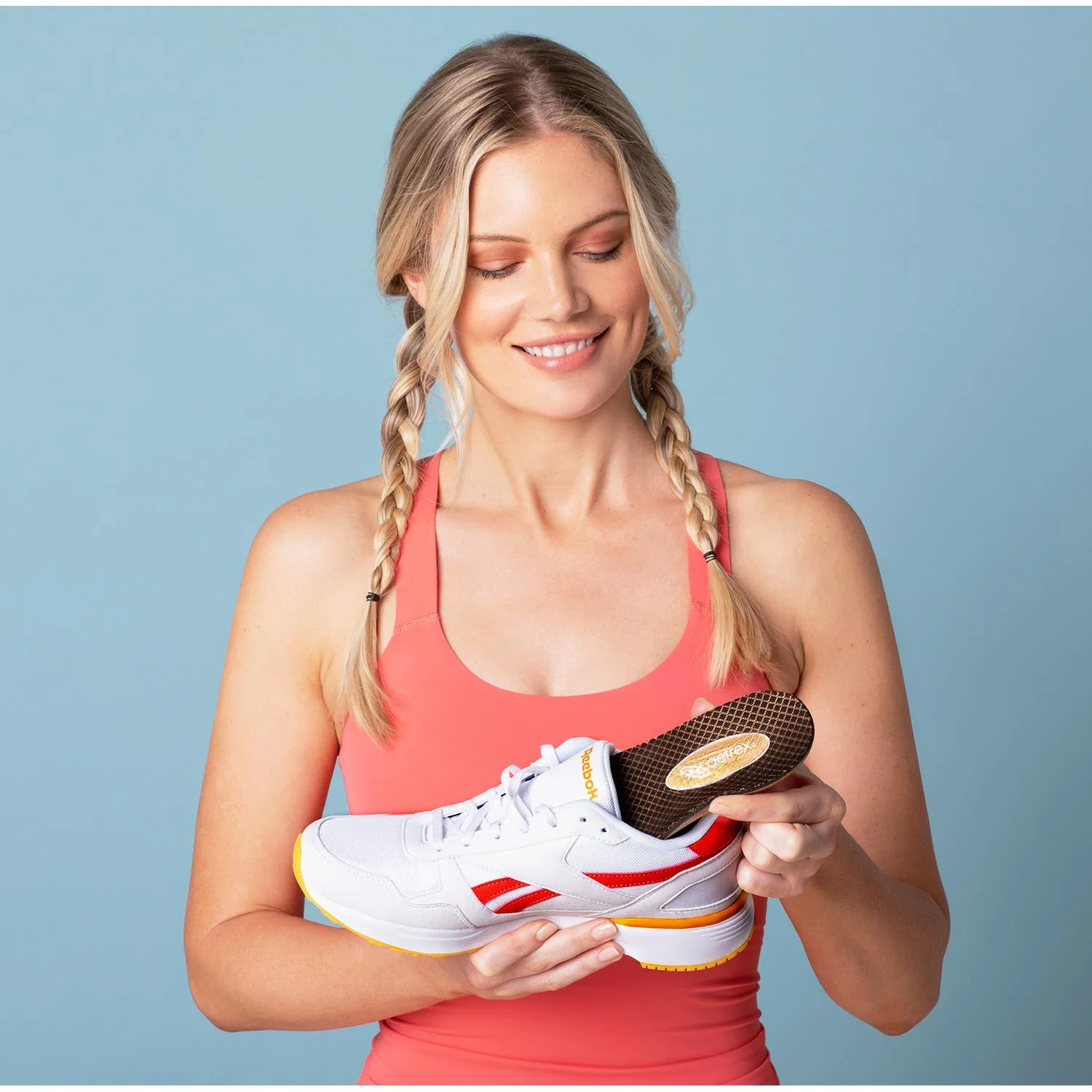 Aetrex Lynco L420 Sport Posted Compete Women's Insoles Arch Supports Orthotics Copper - Image 4