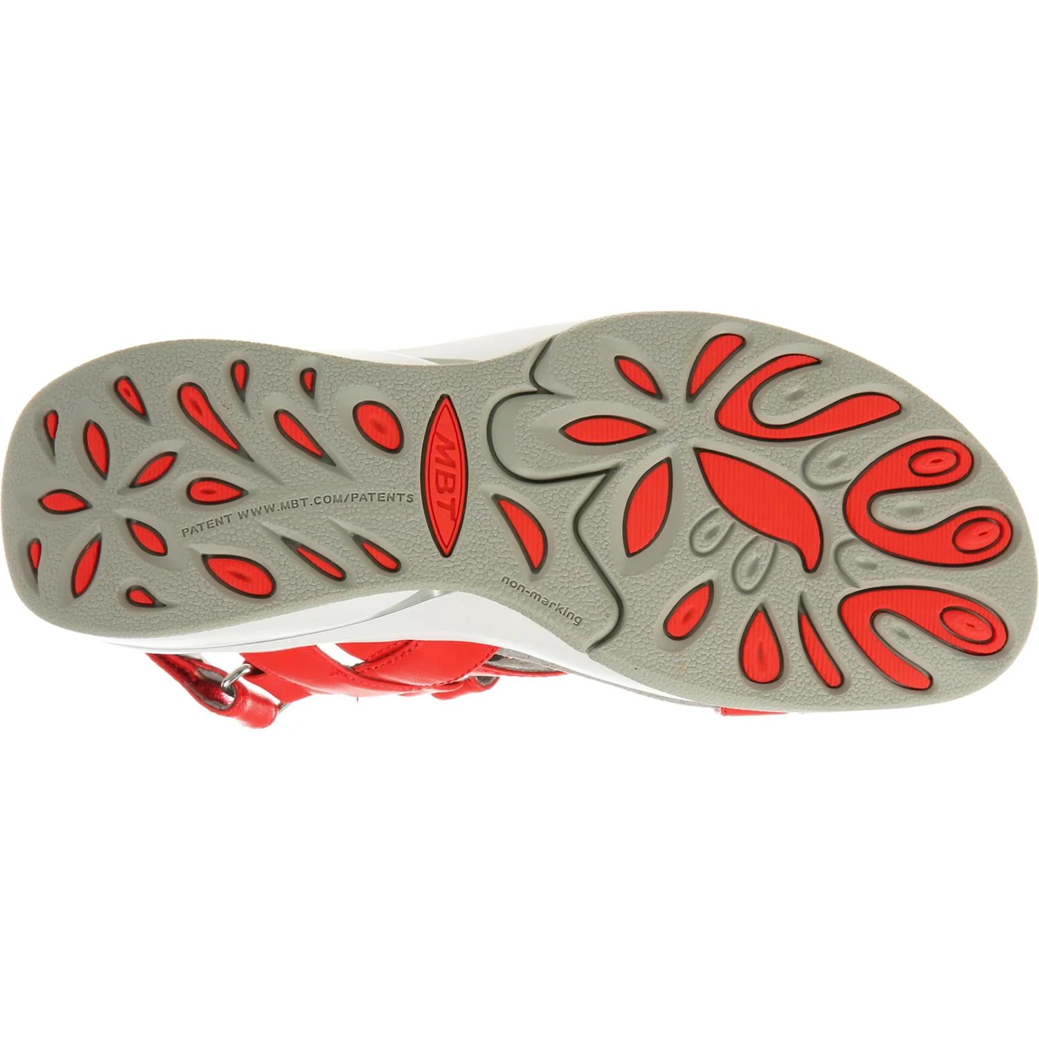 Women's MBT Kiburi Red Leather - Image 4