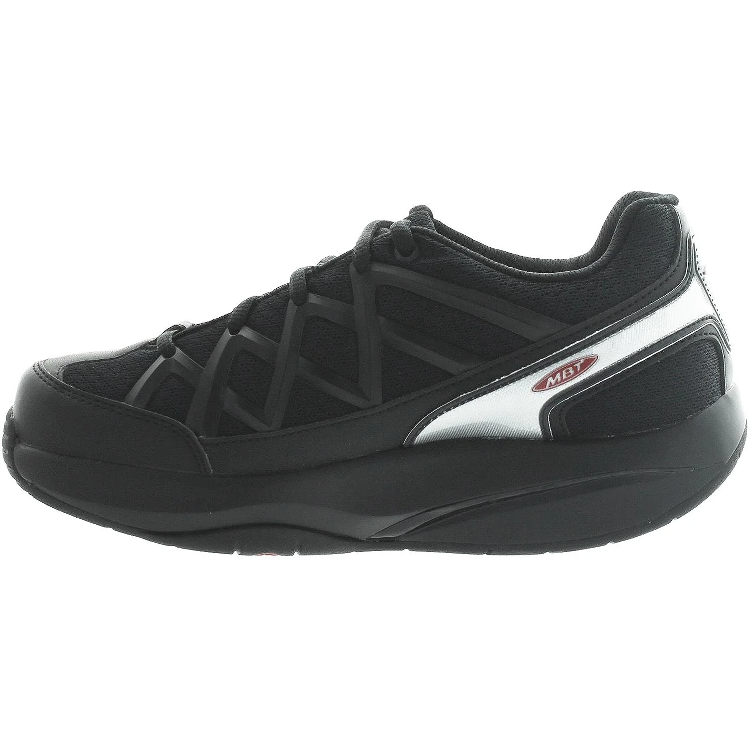 Men's MBT Sport 3 Black Leather/Mesh - Image 2