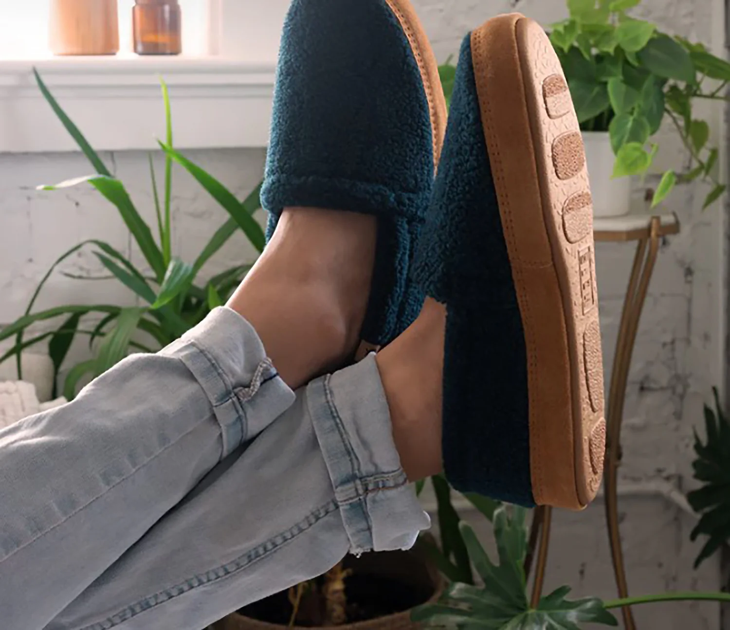 Acorn Acorn Moc Men's Slippers Blue Spruce - Image 6