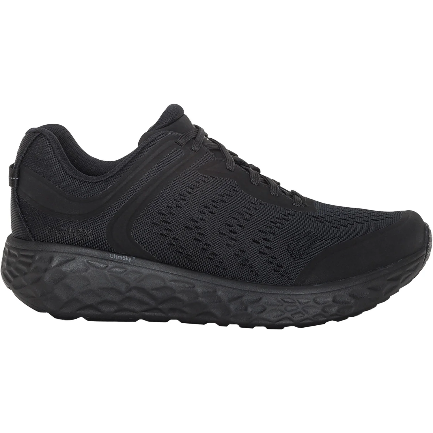 Aetrex Chase Men's Athletic Shoes Black/Black