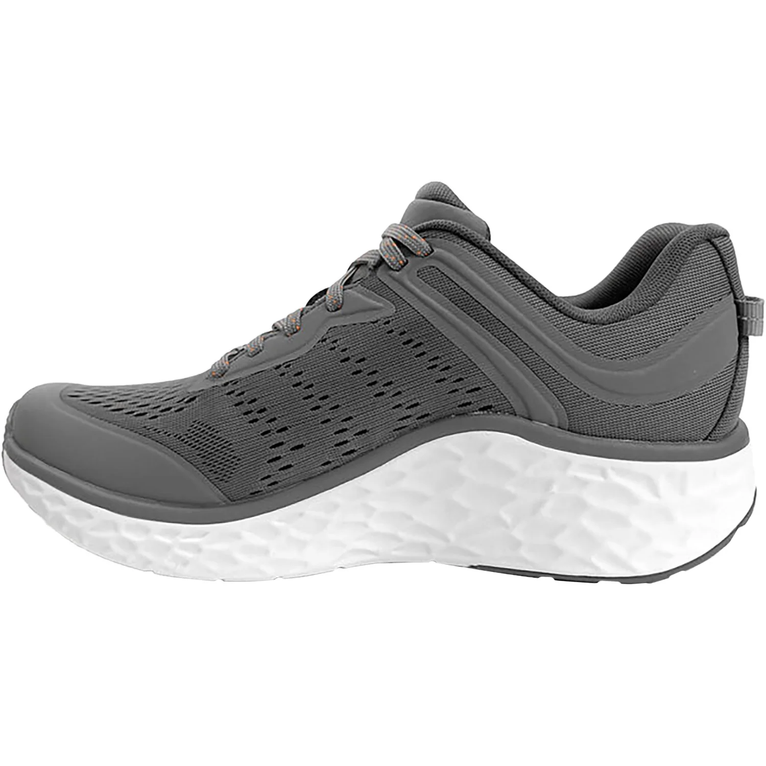 Aetrex Chase Men's Athletic Shoes Grey Mesh - Image 3