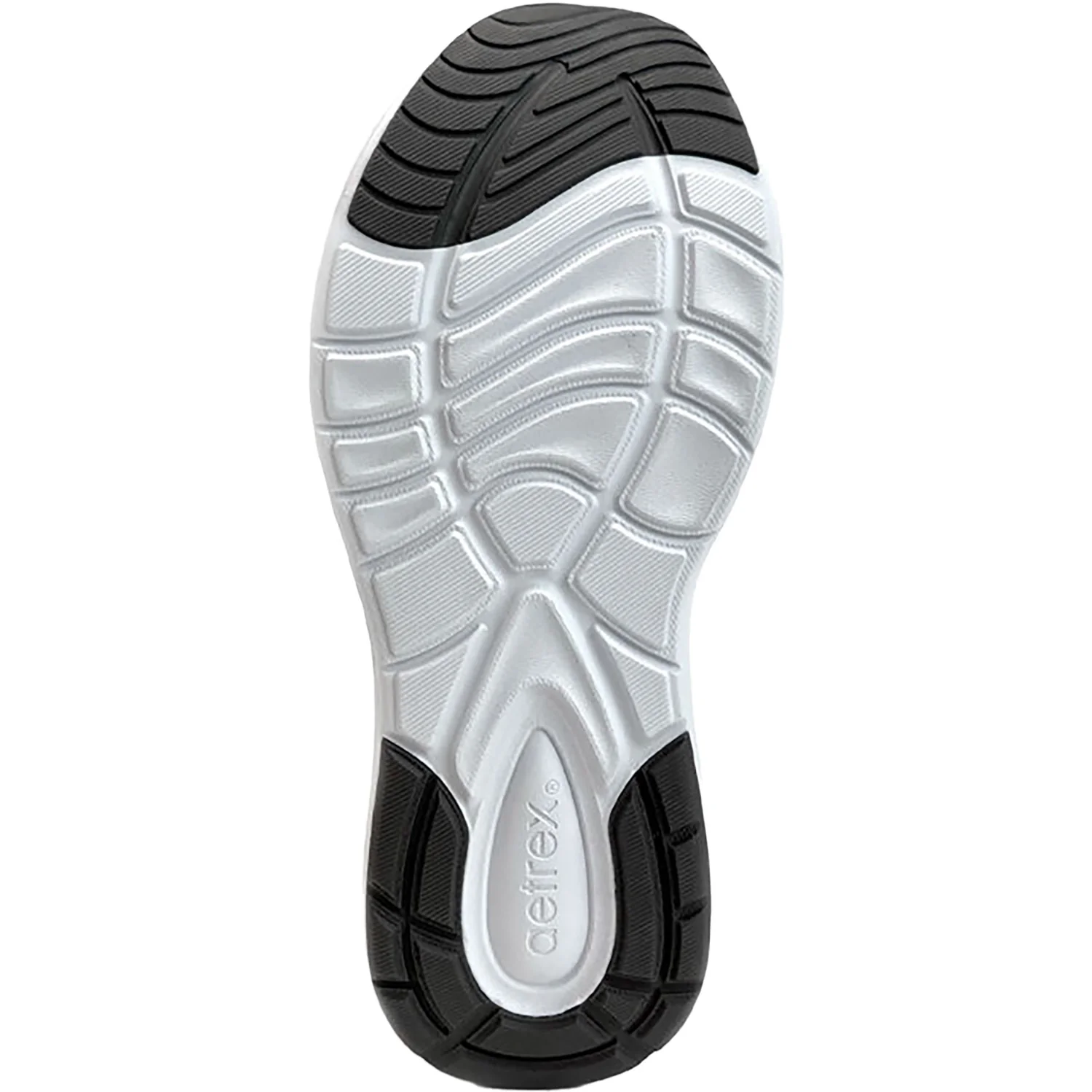 Aetrex Chase Men's Athletic Shoes Grey Mesh - Image 4