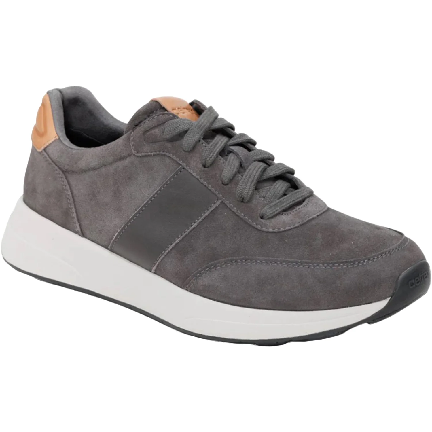 Aetrex Graham Men's Lace Up Shoes Charcoal - Image 5