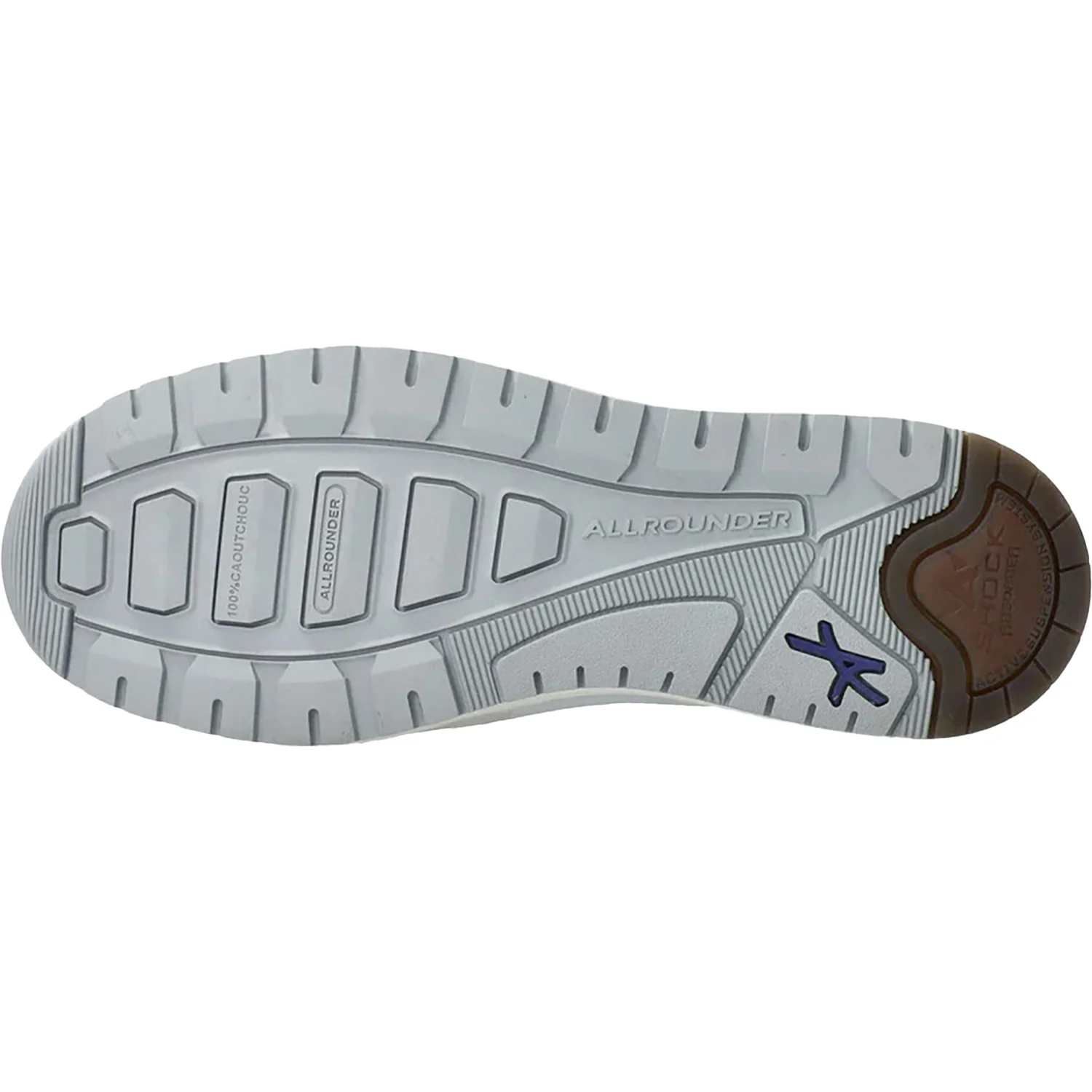 Allrounder by Mephisto Scarmaro Men's Lace Up Shoes Blanc/Blanc Suede - Image 4