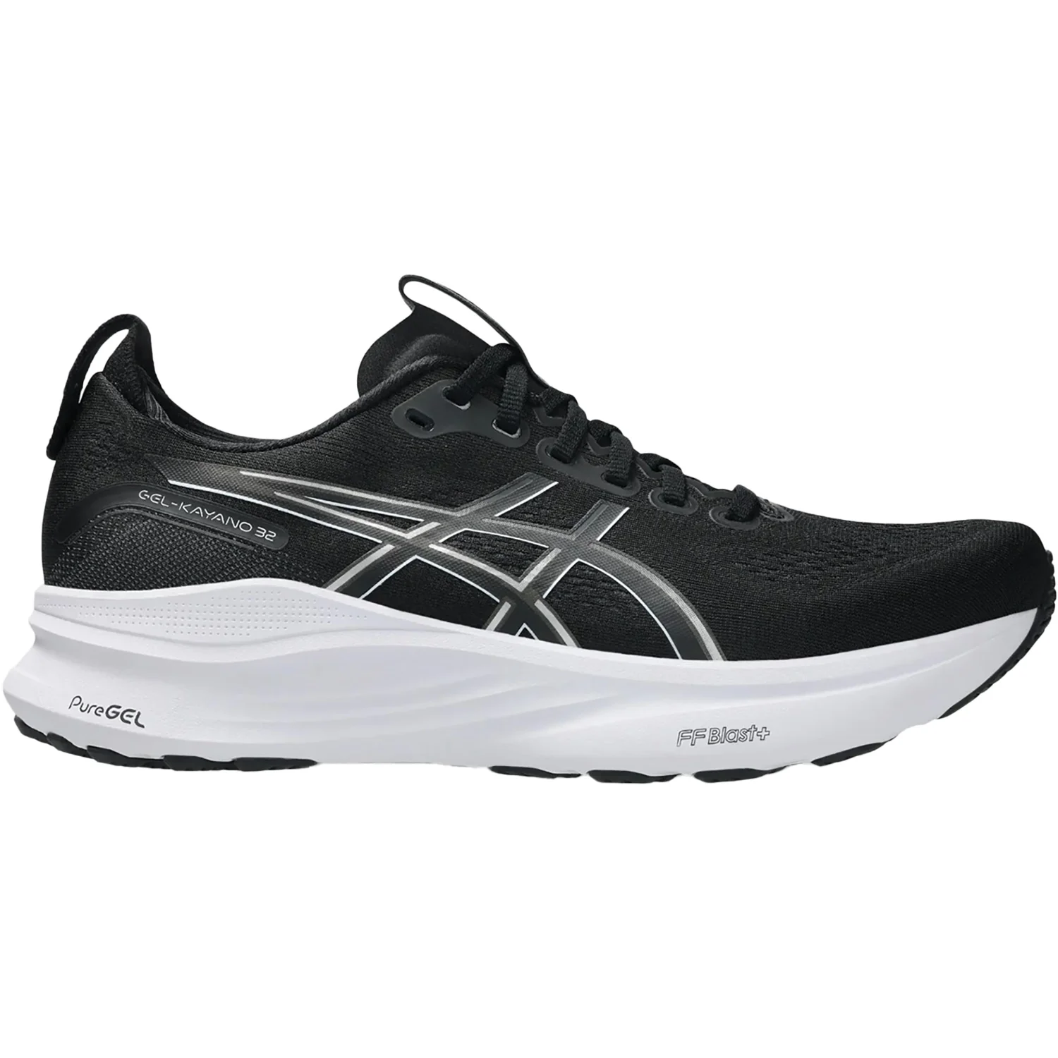 ASICS Gel-Kayano 32 Men's Athletic Shoes Black/White