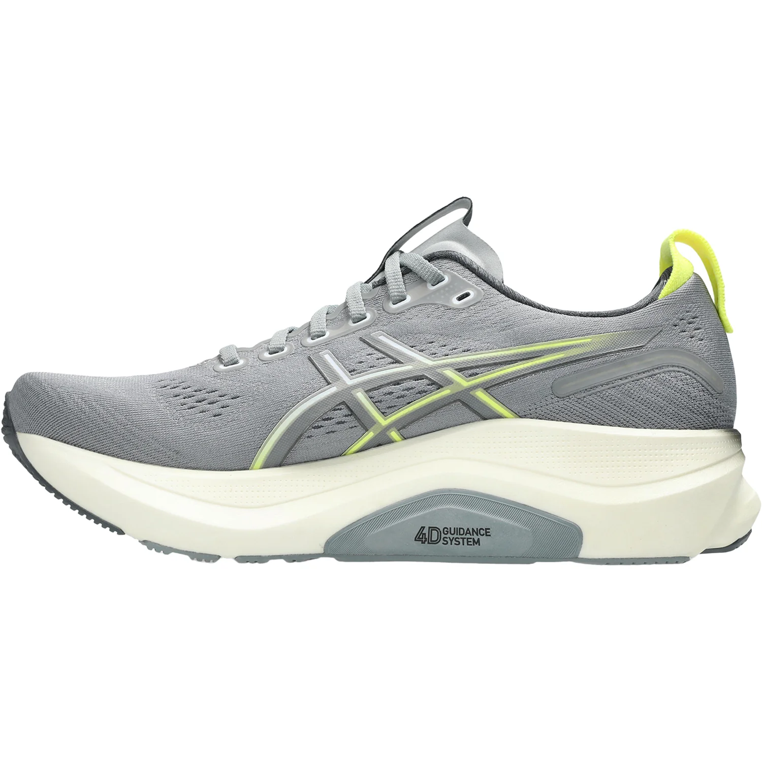 ASICS Gel-Kayano 32 (Stability Support) Men's Athletic Shoes Gravel/Citron - Image 3