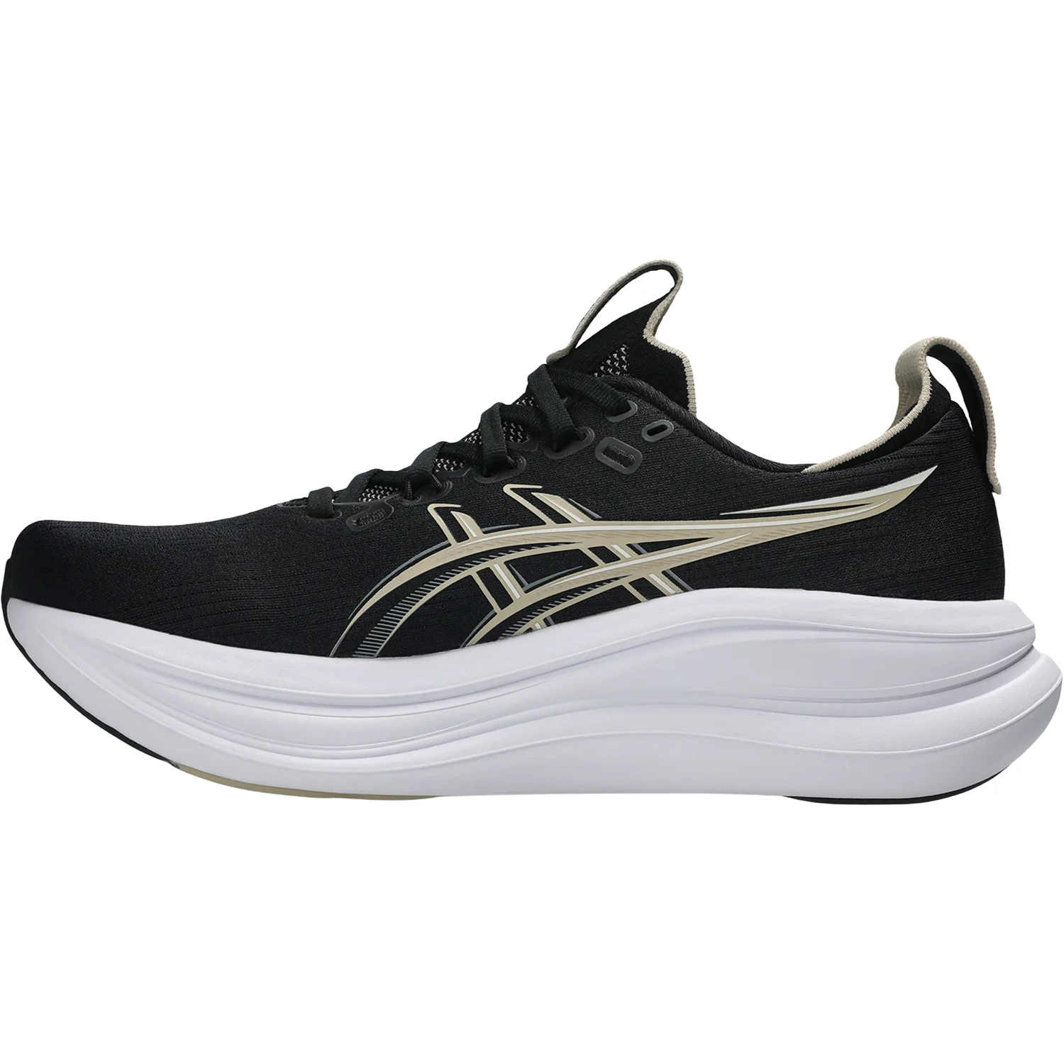 ASICS Gel-Nimbus 28 (Neutral Support) Men's Athletic Shoes Black/Feather Grey - Image 3